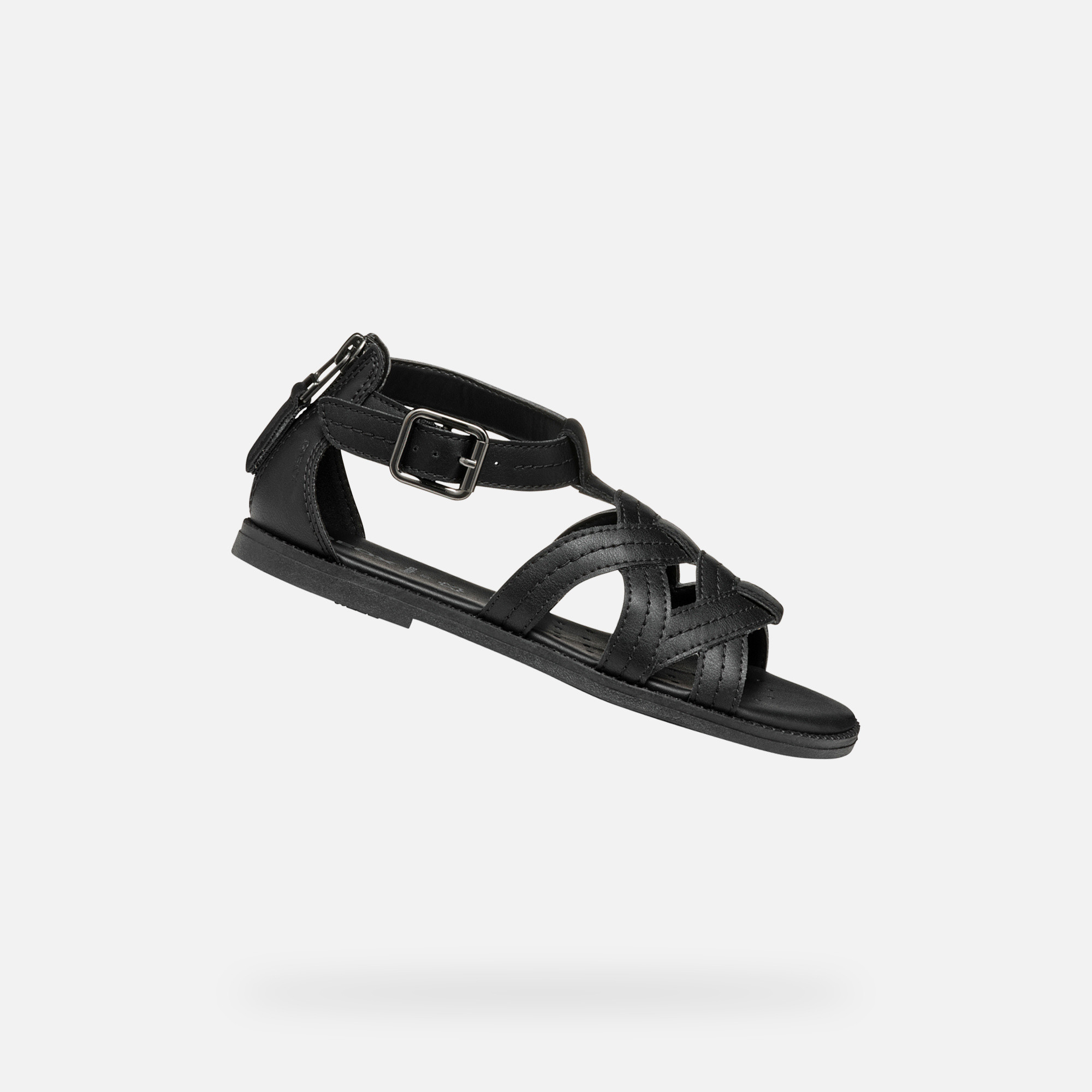 Black Girls Sandals Geox Karly - Girls