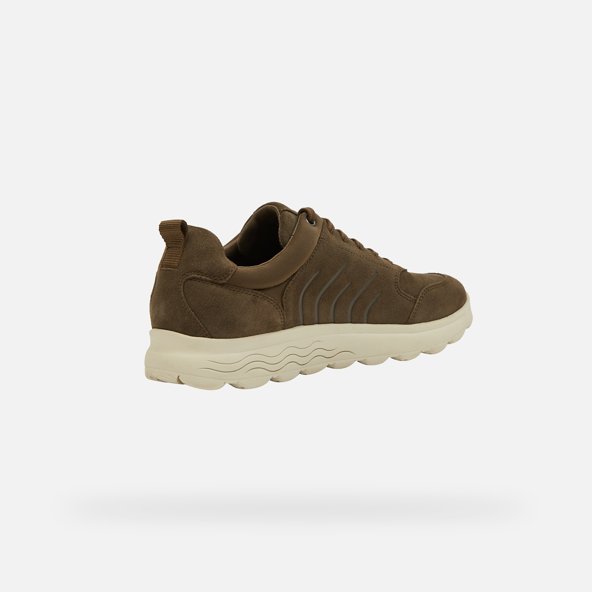 Khaki men's sneakers Geox Spherica - Men's