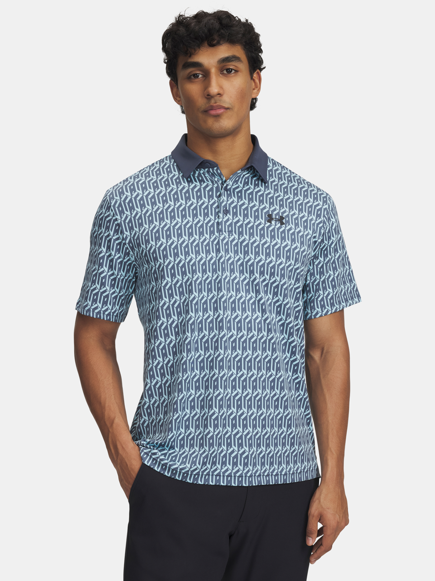 Men's T-shirt Under Armour UA Playoff 3.0 Printed Polo - Men's