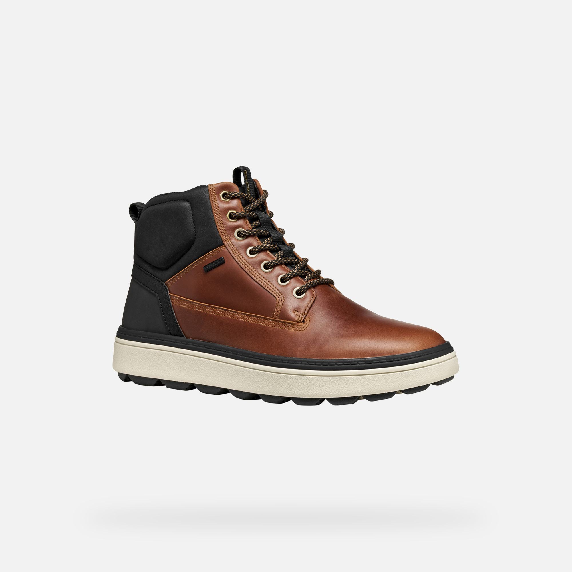 Geox Spherica ECUB-1.1 Men&#039;s Brown Ankle Boots - Mens