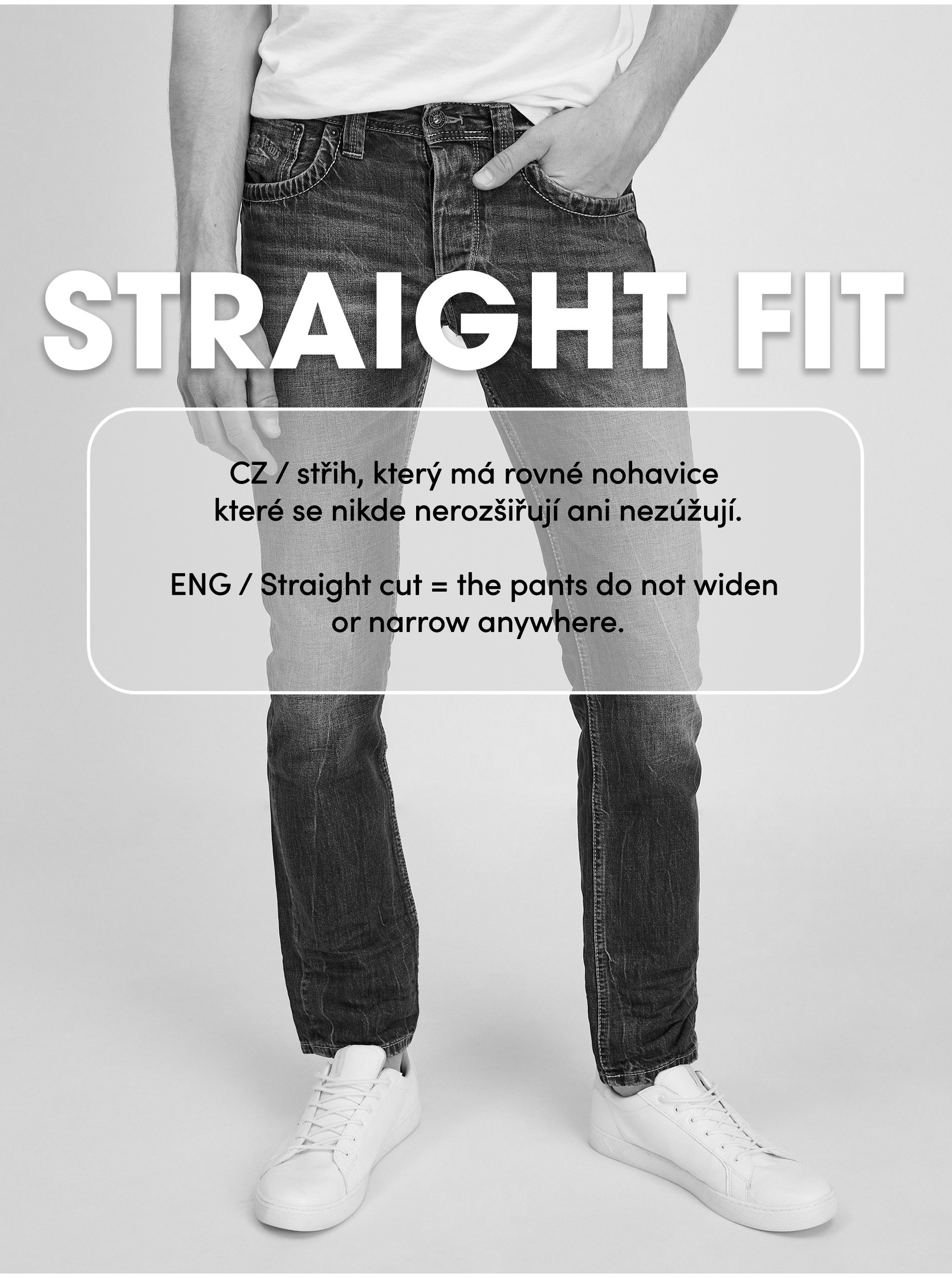 Straight fit pentru barbati Tommy Jeans - albastru