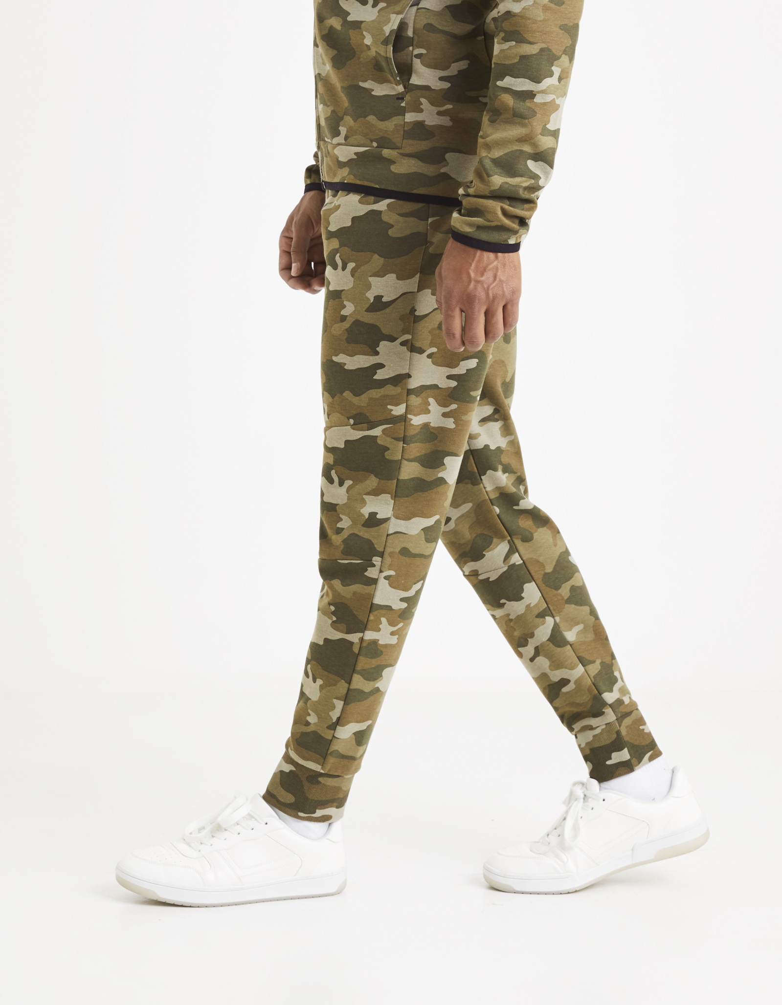 Pantaloni sport si de casa pentru barbati Celio - kaki