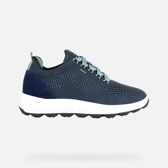 Dark blue women's sneakers Geox Spherica 4x4 b abx - Women's