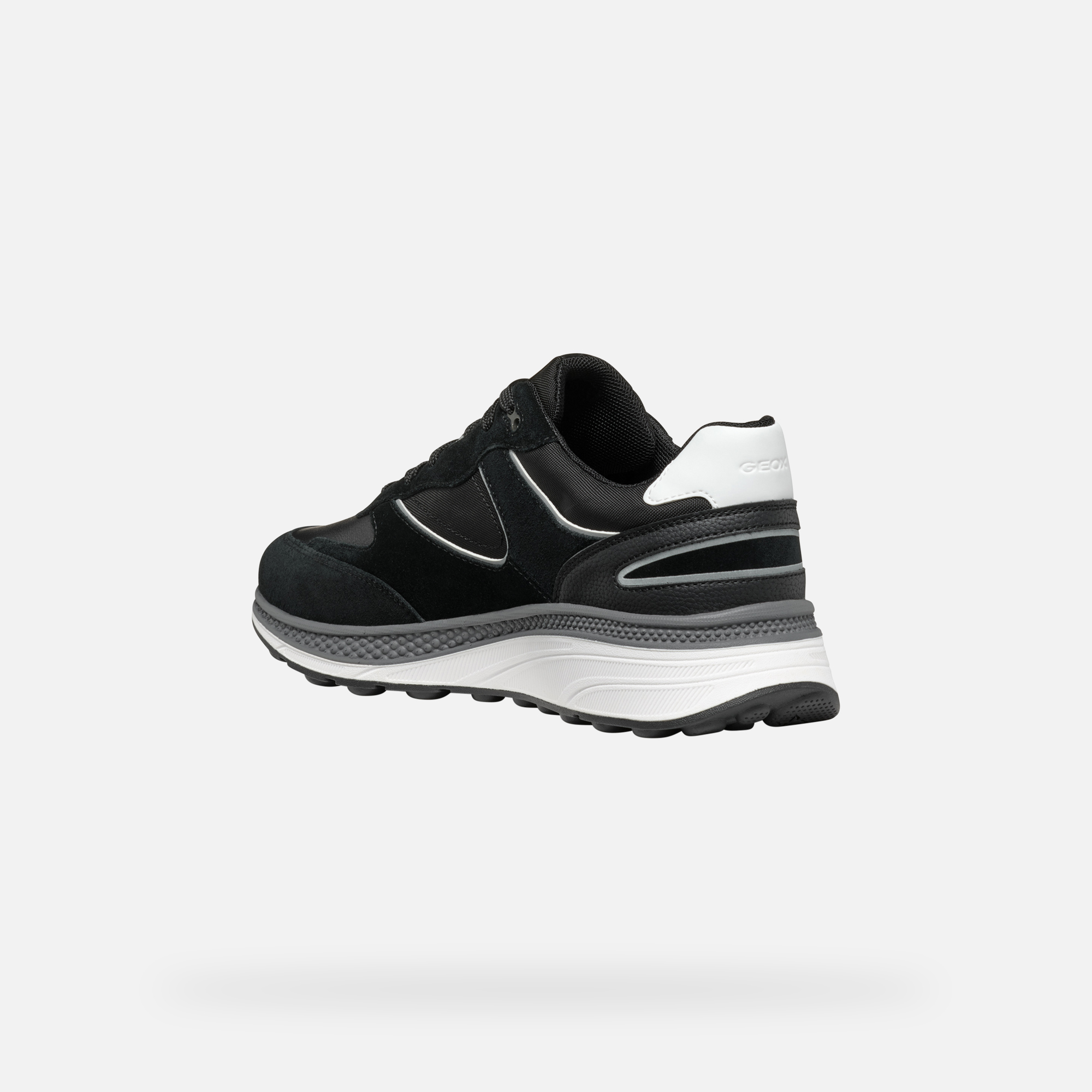 Black men's sneakers Geox Spherica Actif X1 - Men's