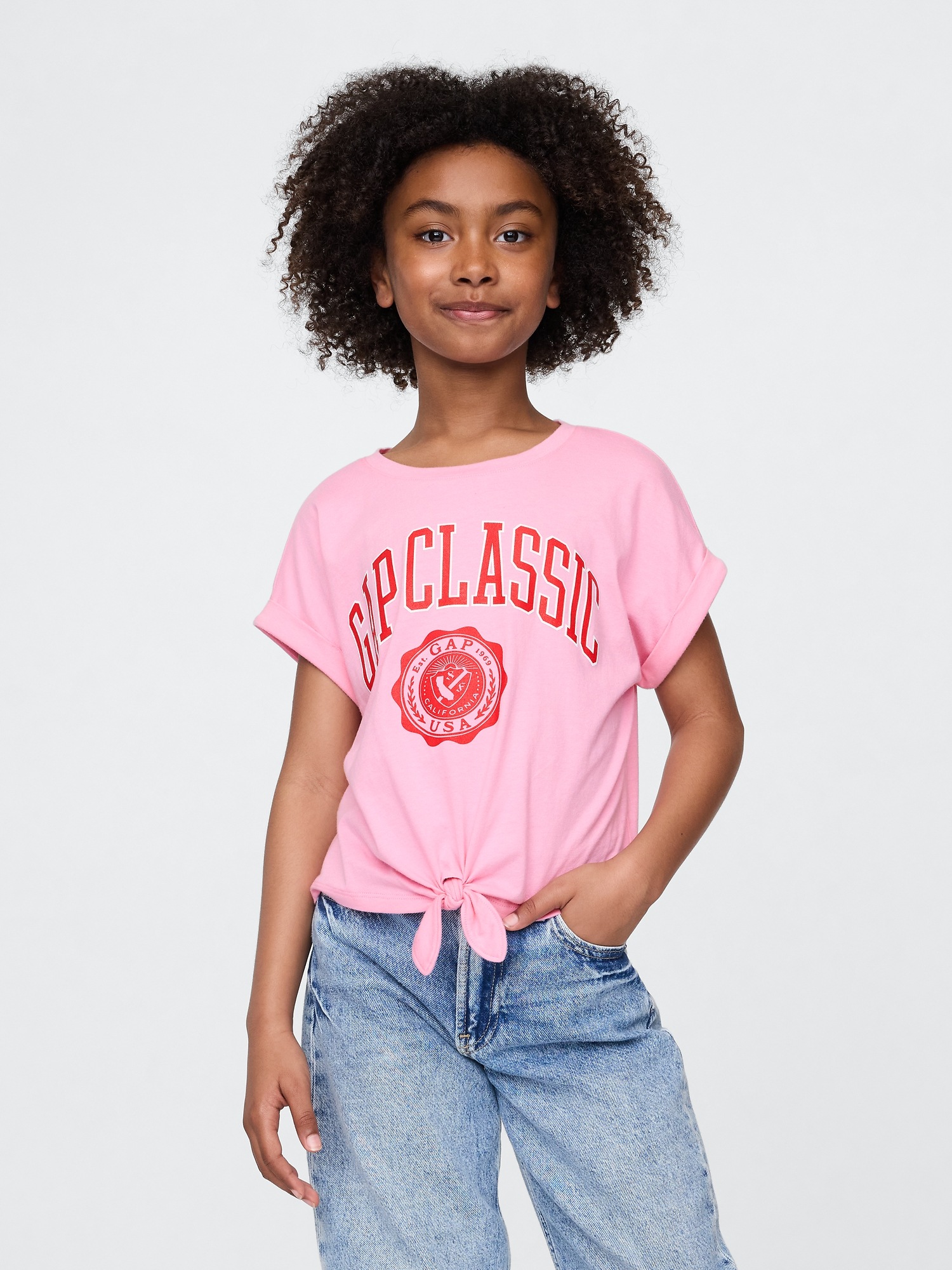 GAP Childrens T-shirt with logo - Girls