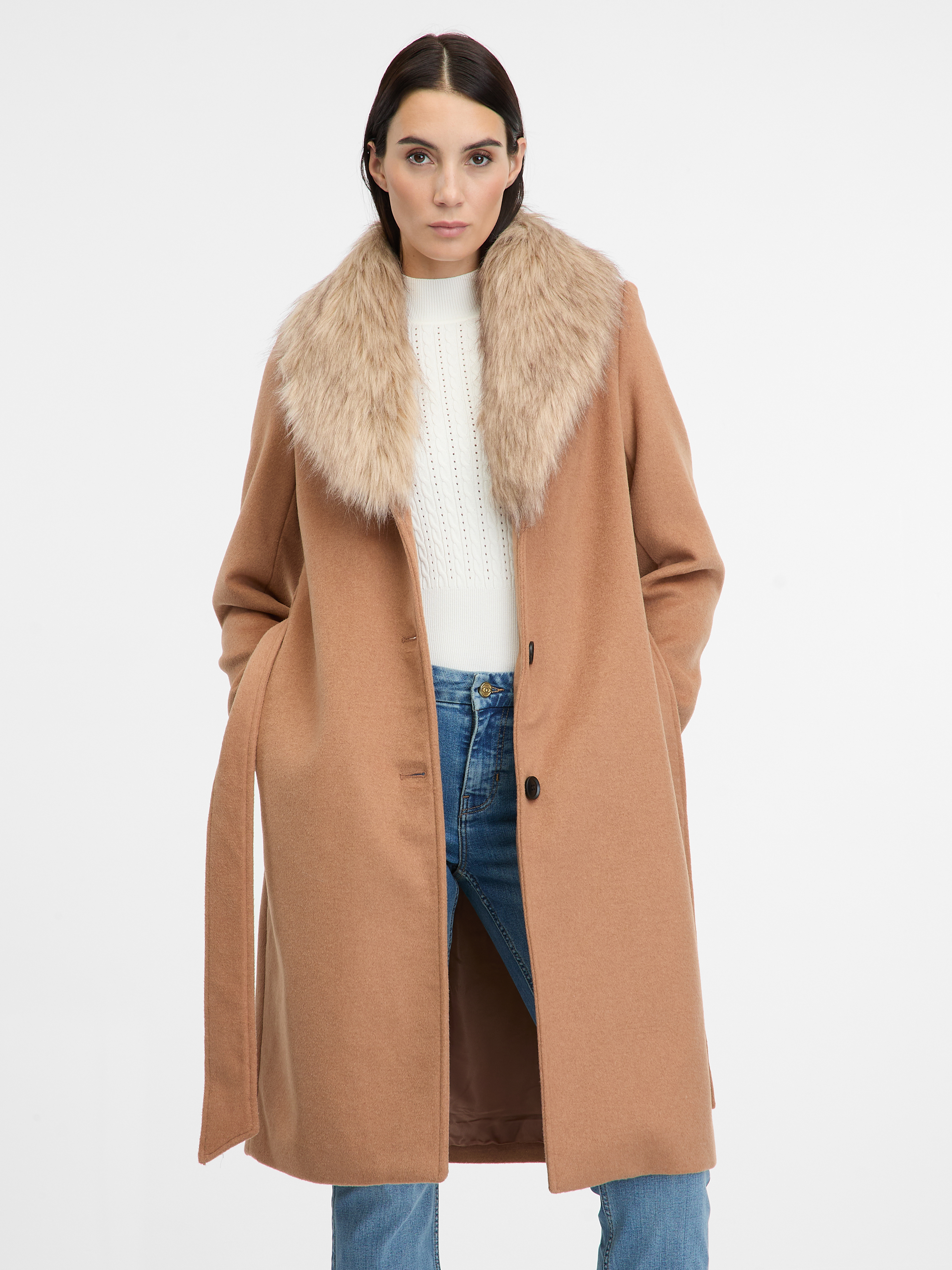 Light brown women's coat ORSAY - Women's