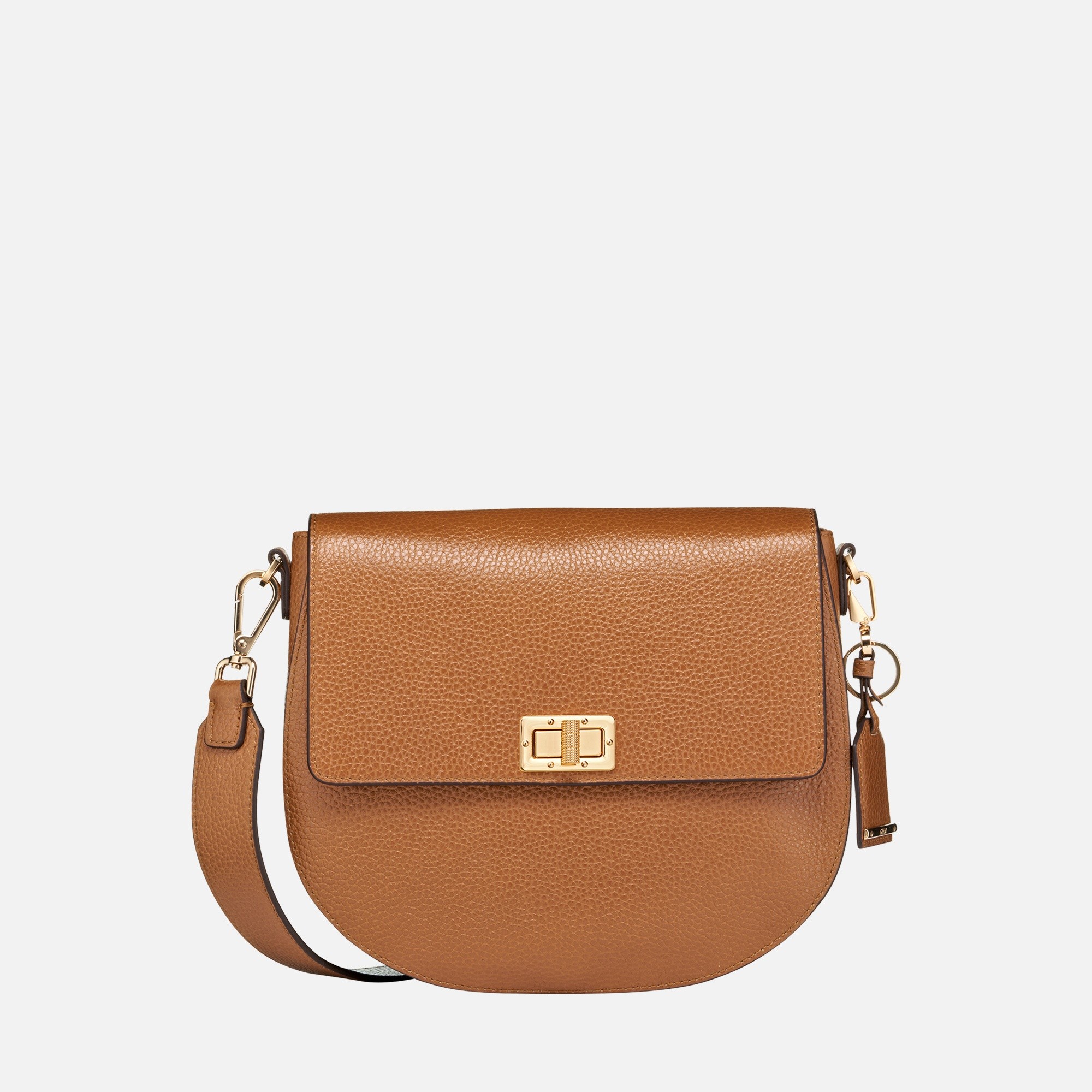 Светлокафява дамска чанта Geox Flavie