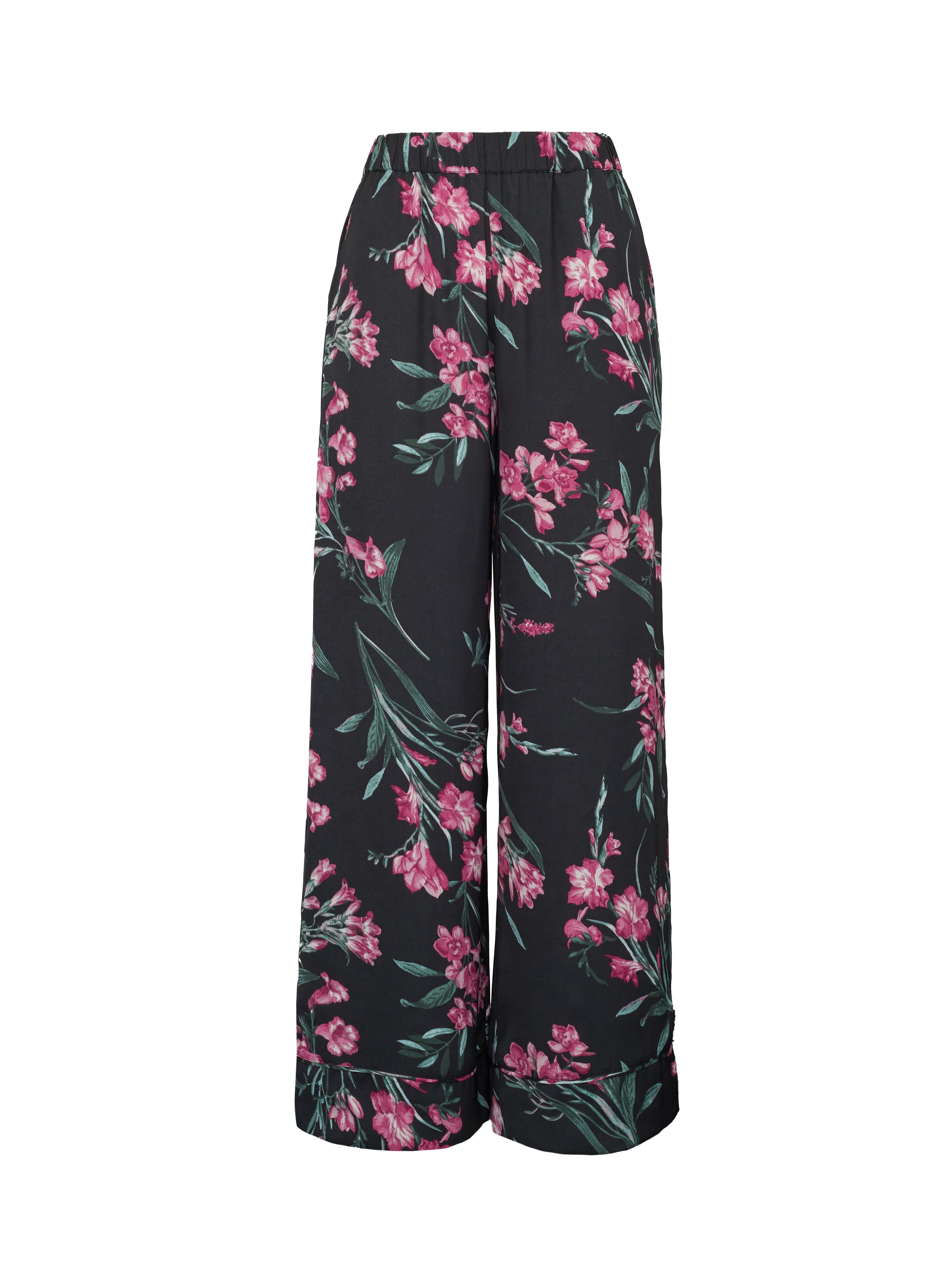 Black women&#039;s satin pajama pants ORSAY - Women&#039;s