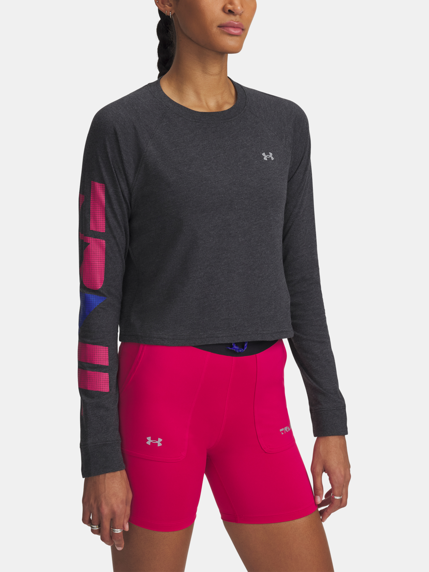 Women's T-shirt Under Armour UA Trail Run Graphic LS - Women's