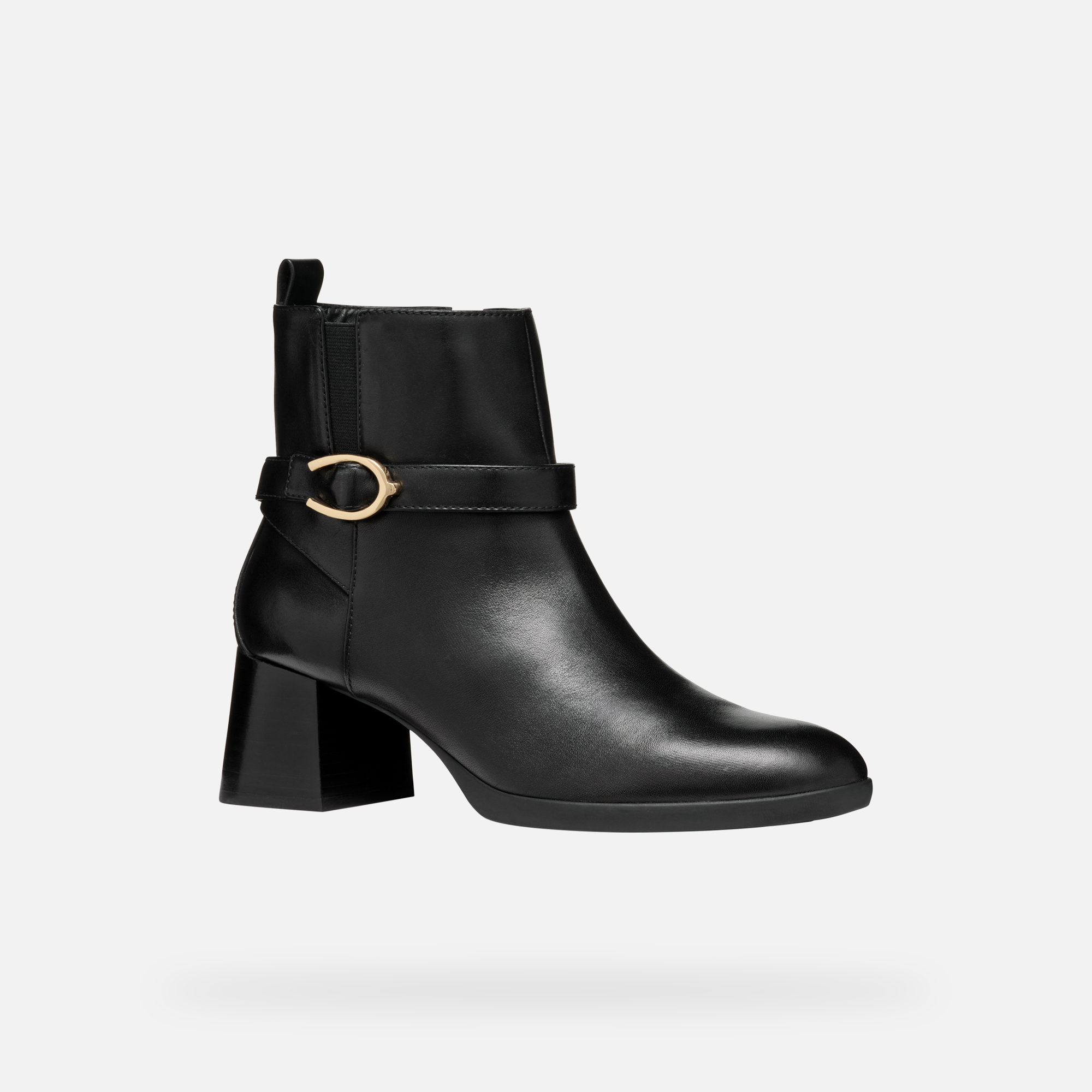 Black women's ankle boots Geox Walk Pleasure 55 - Women's