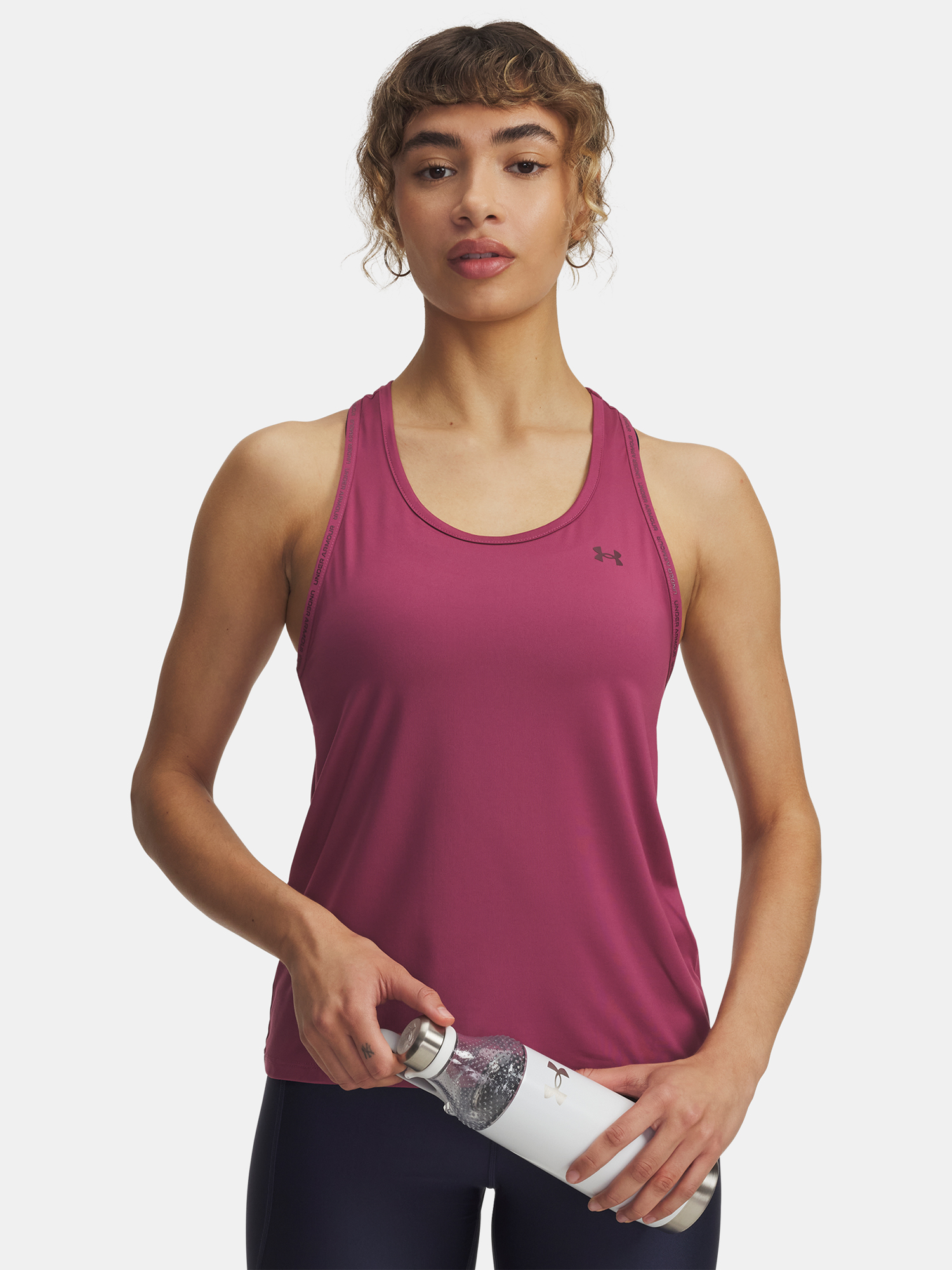 Women&#039;s tank top Under Armour Tech Knockout Tank-RED - Women&#039;s