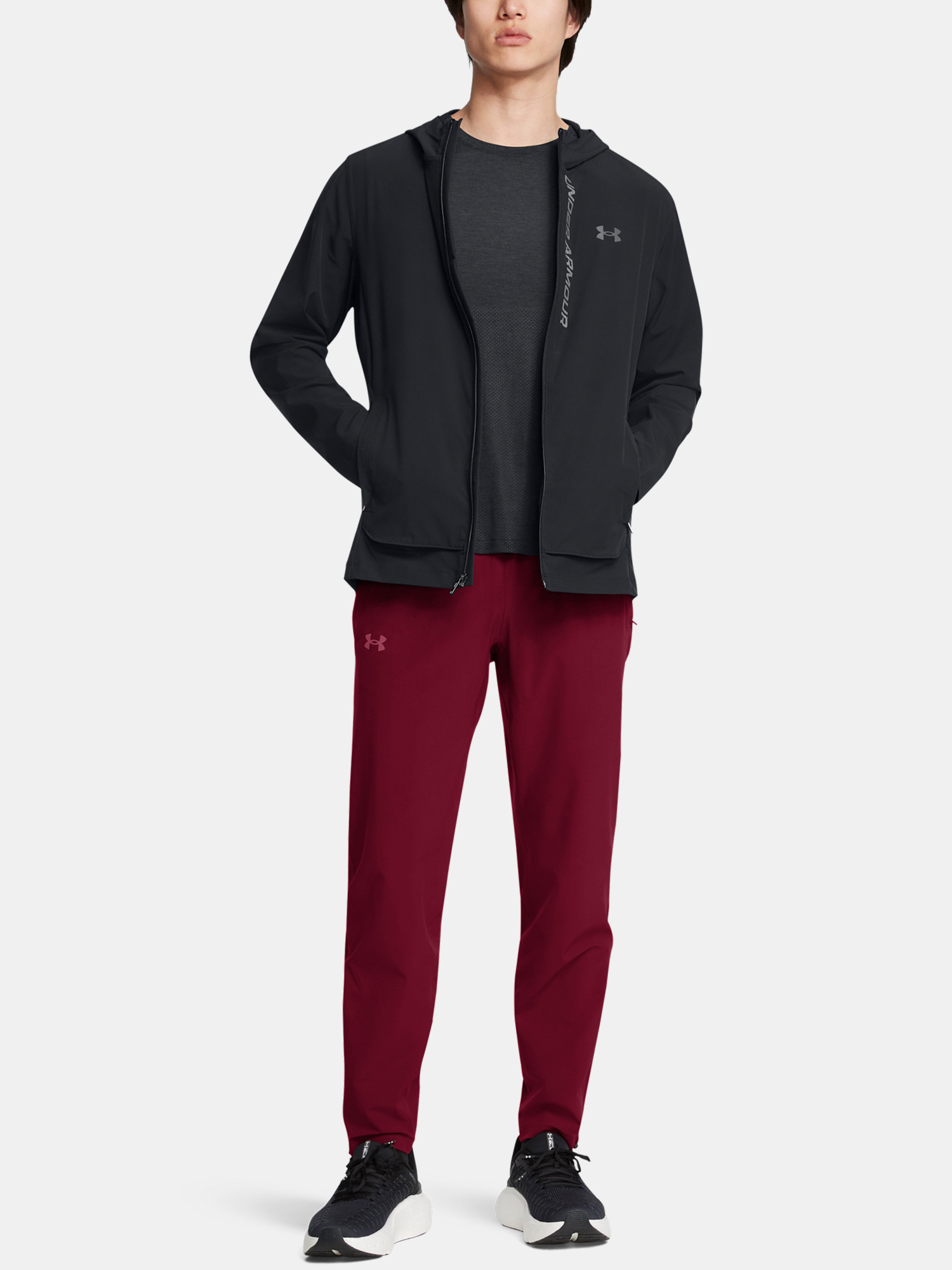 Men's pants Under Armour UA OUTRUN THE STORM PANTS-RED - Men's