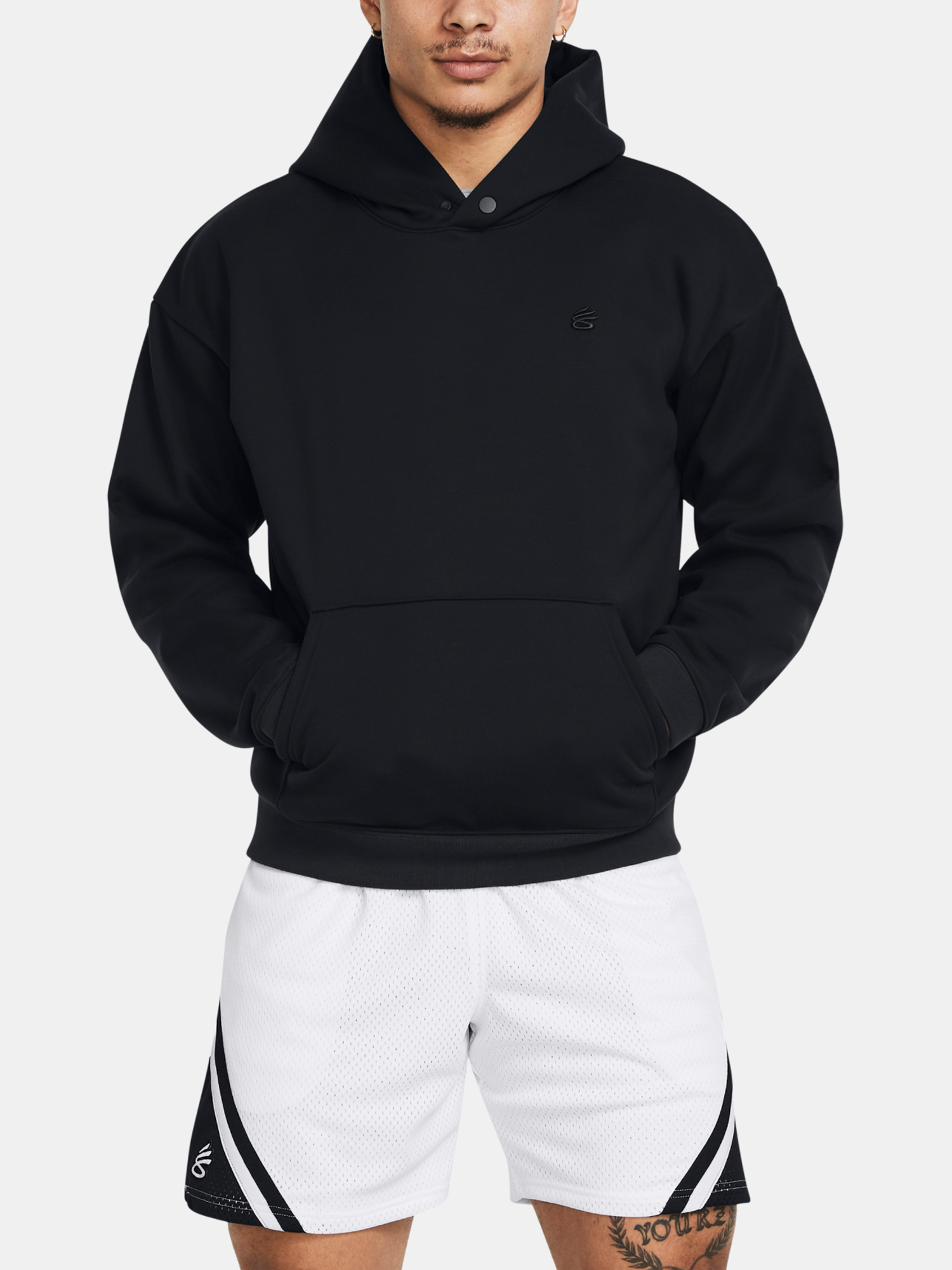 Under Armour Mikina Curry Greatest Hoodie-BLK - Pánské