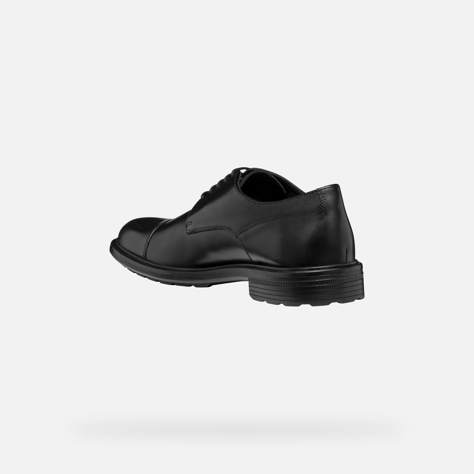 Black Men's Formal Shoes Geox Walk Pleasure - Men