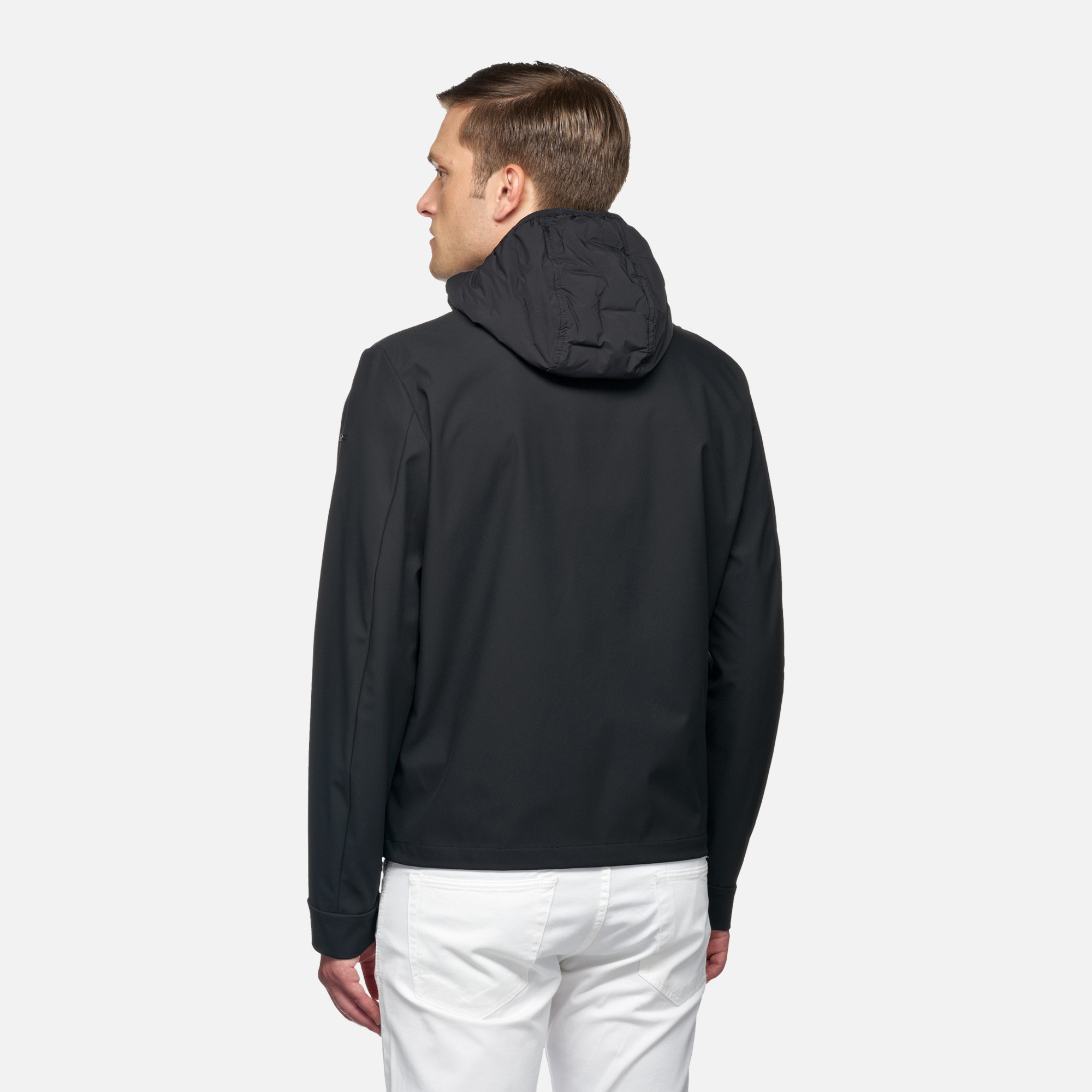 Black men&#039;s jacket Geox Sapienza - Men&#039;s