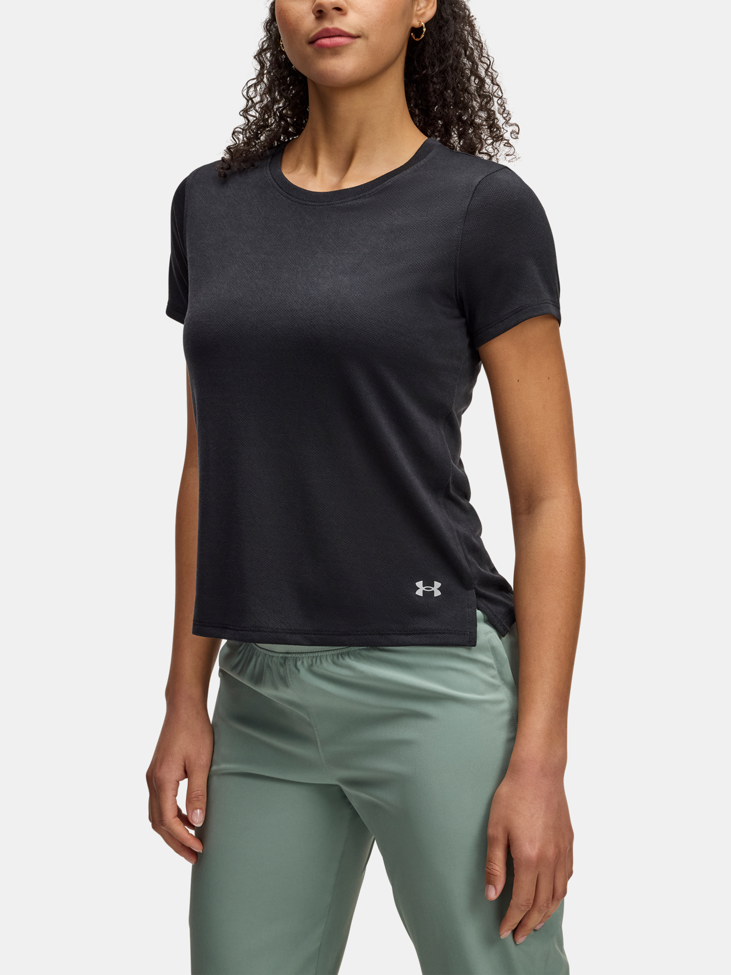 Womens T-shirt Under Armour UA Launch Camo Shortsleeve - Womens
