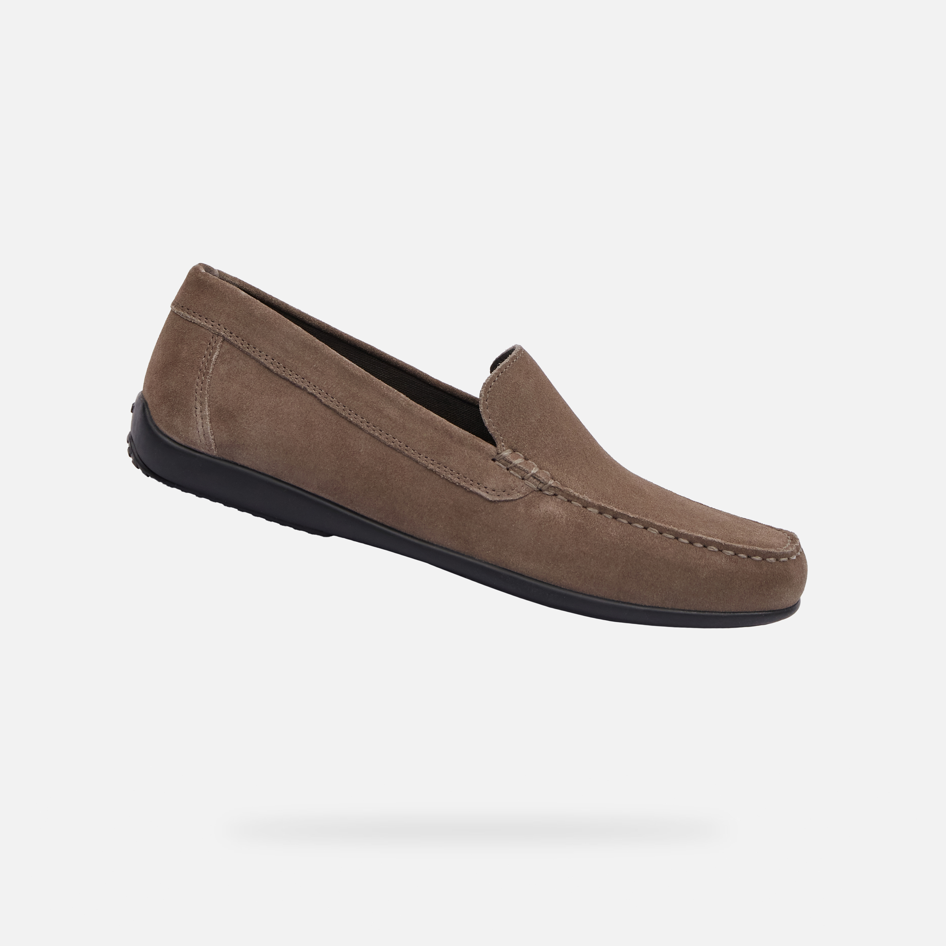 Light grey men&#039;s loafers Geox Ascanio - Men&#039;s