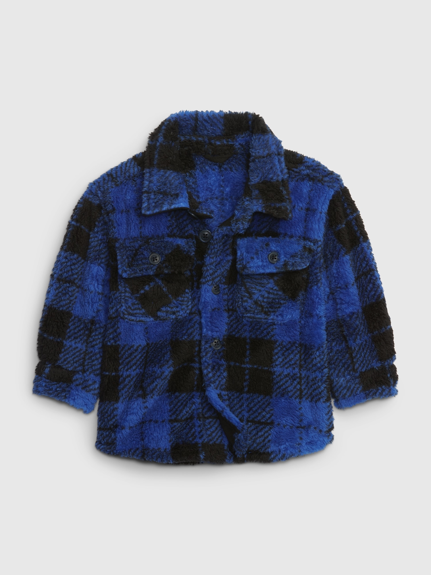 GAP Baby Shirt Jacket Sherpa - Boys