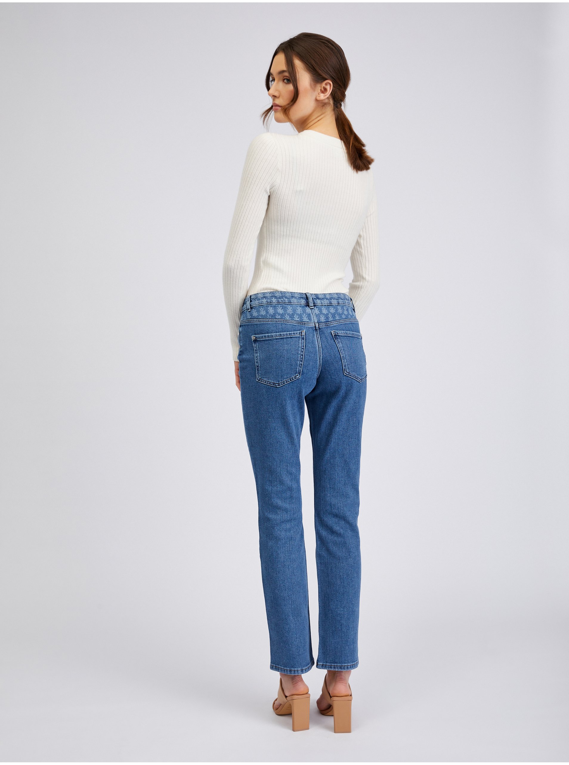 Straight fit pentru femei ORSAY - albastru
