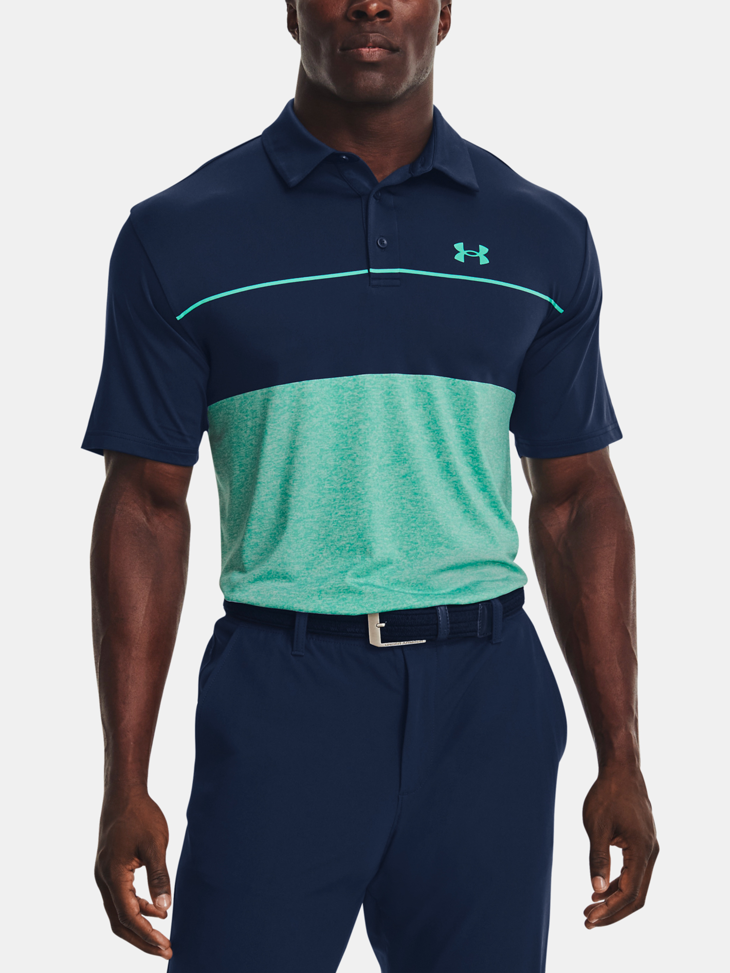 Under Armour T-shirt UA Playoff Polo 2.0-NVY - Men's
