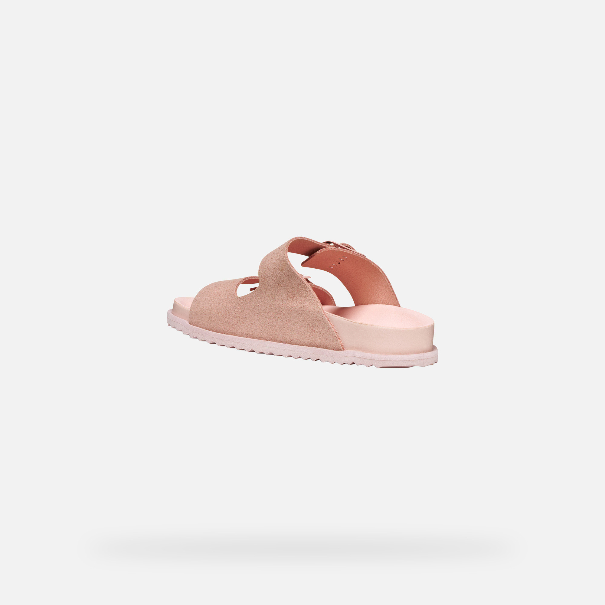 Pink women&#039;s slippers Geox Sandybett - Women&#039;s