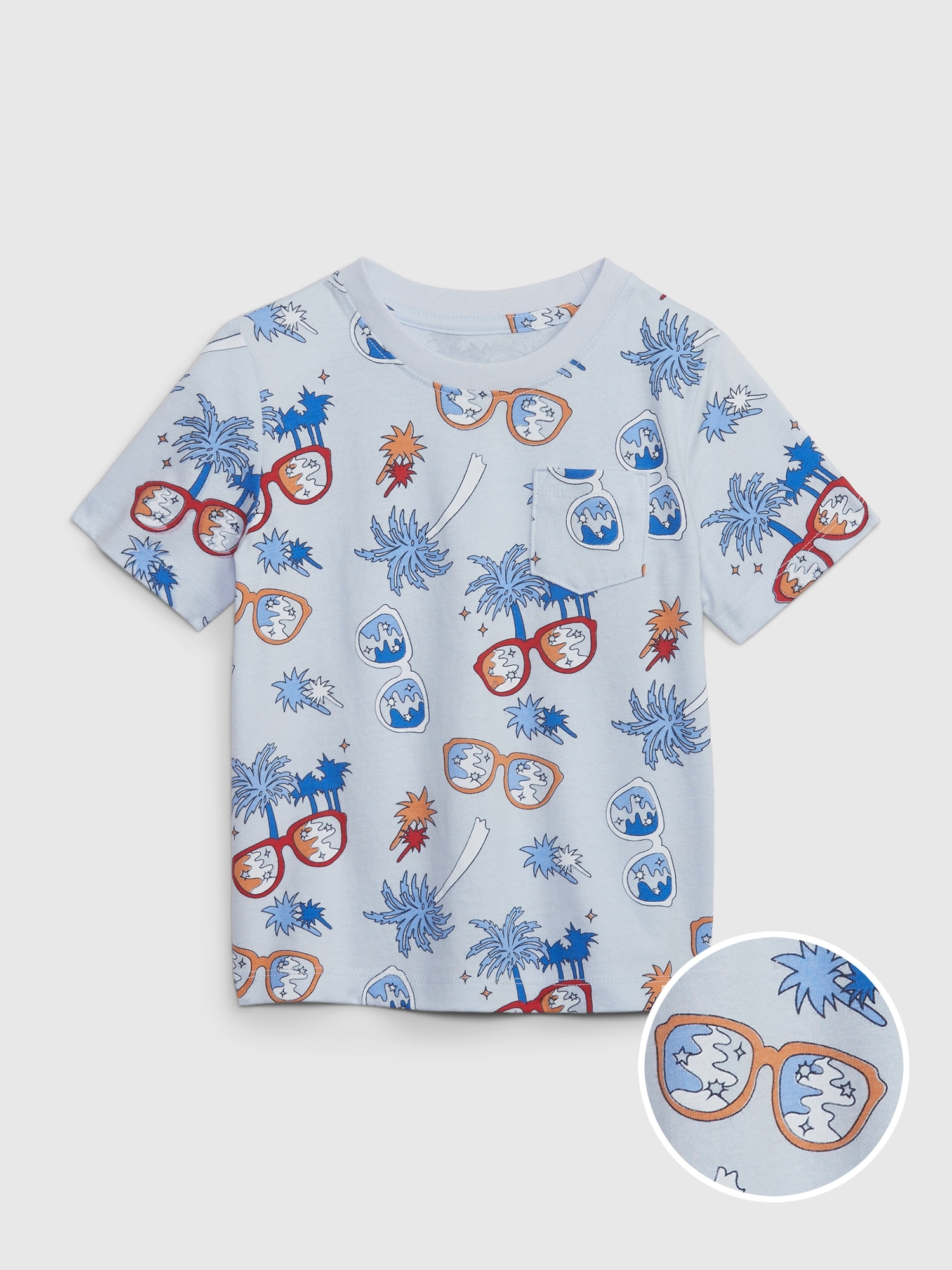 GAP Otroške Patterned Majica - Boys