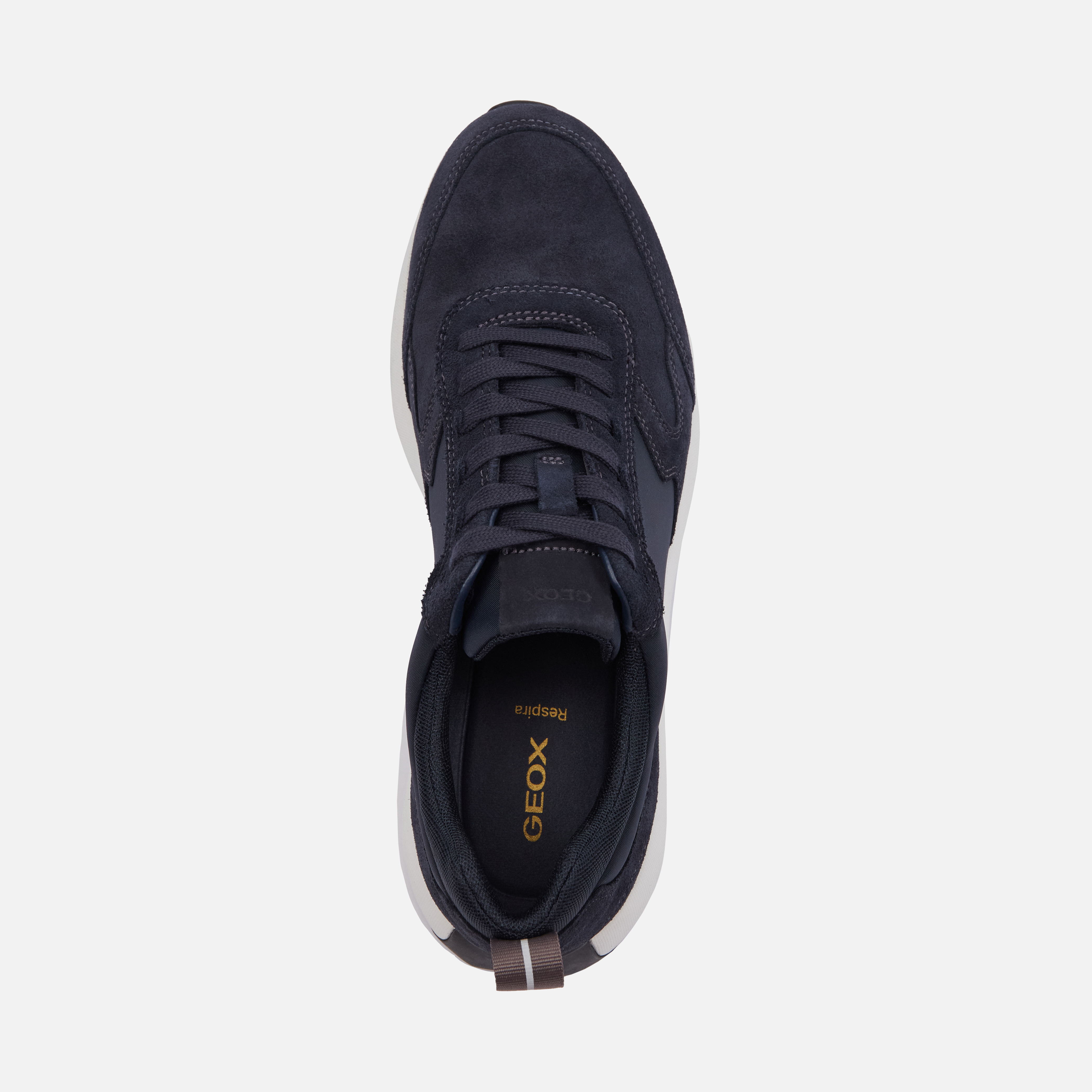 Dark blue men&#039;s sneakers Geox Volpiano - Men&#039;s