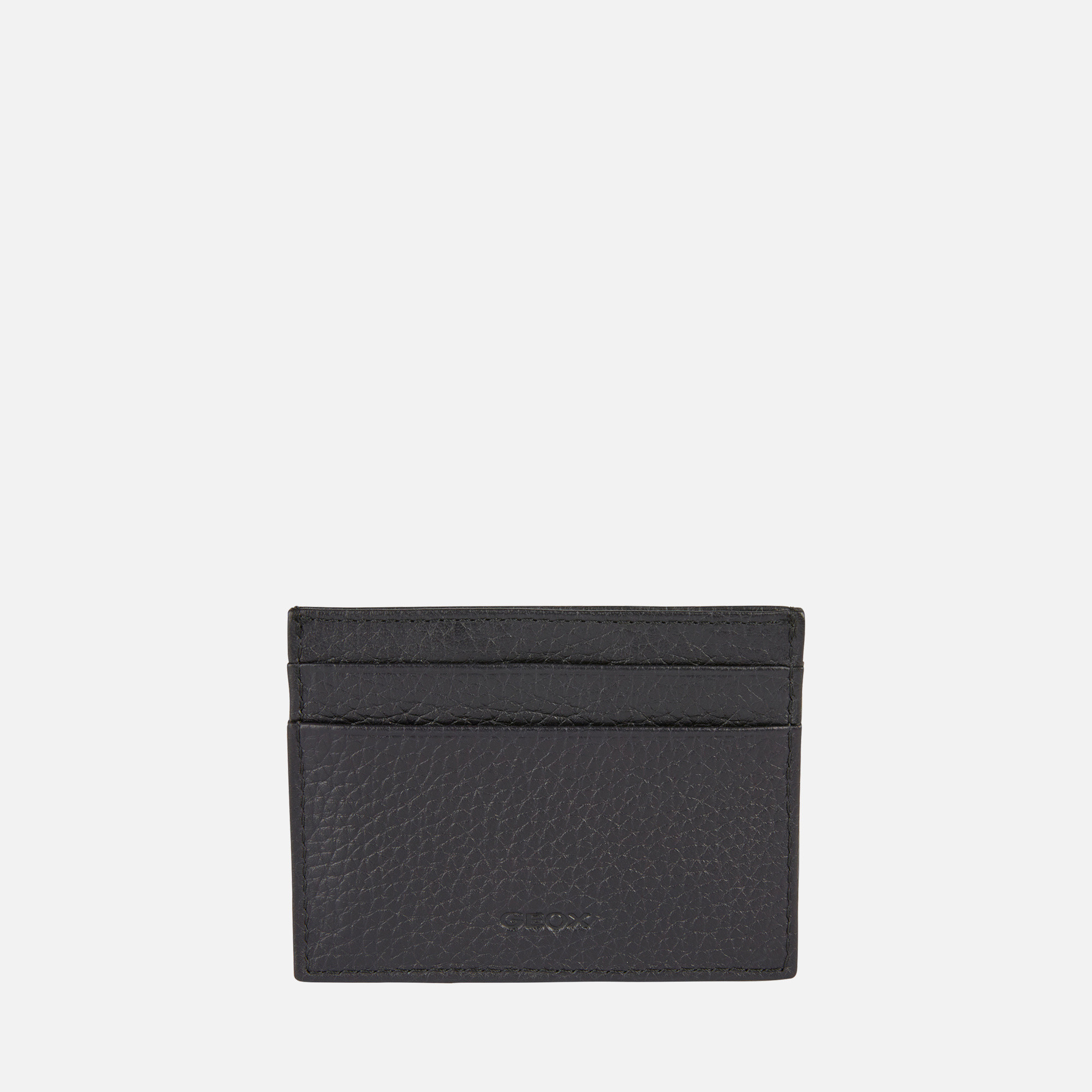 Black men&#039;s wallet Geox - Men&#039;s