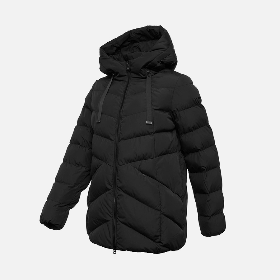 Black women's jacket Geox Anylla - Women's