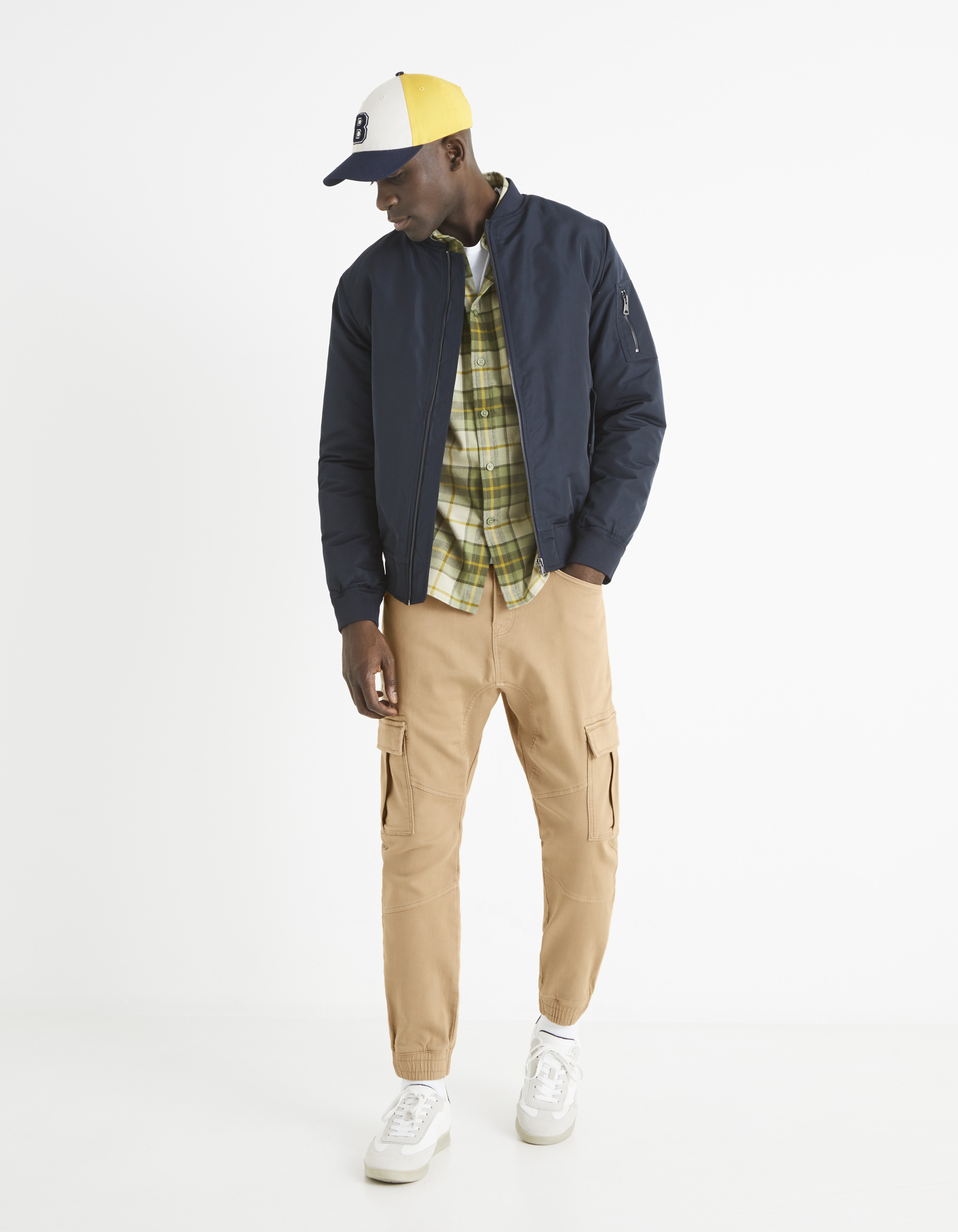 Pantaloni casual pentru barbati Celio - bej