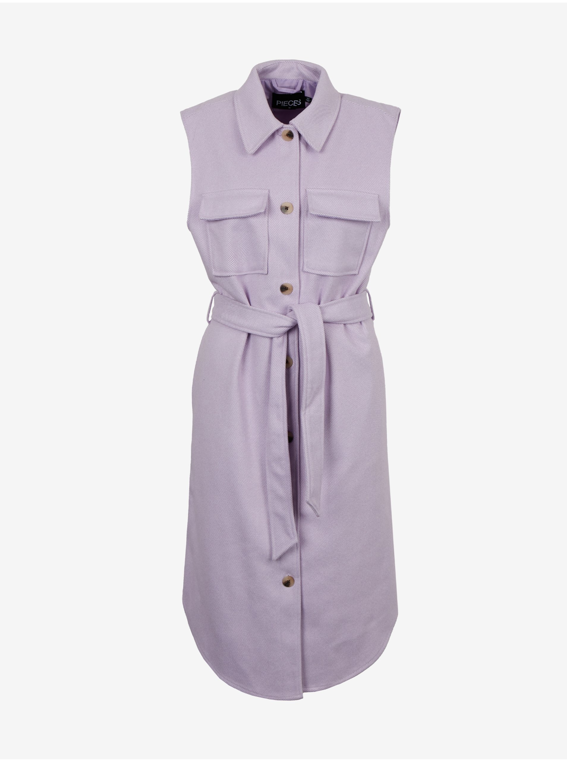 Veste pentru femei Pieces - mov deschis