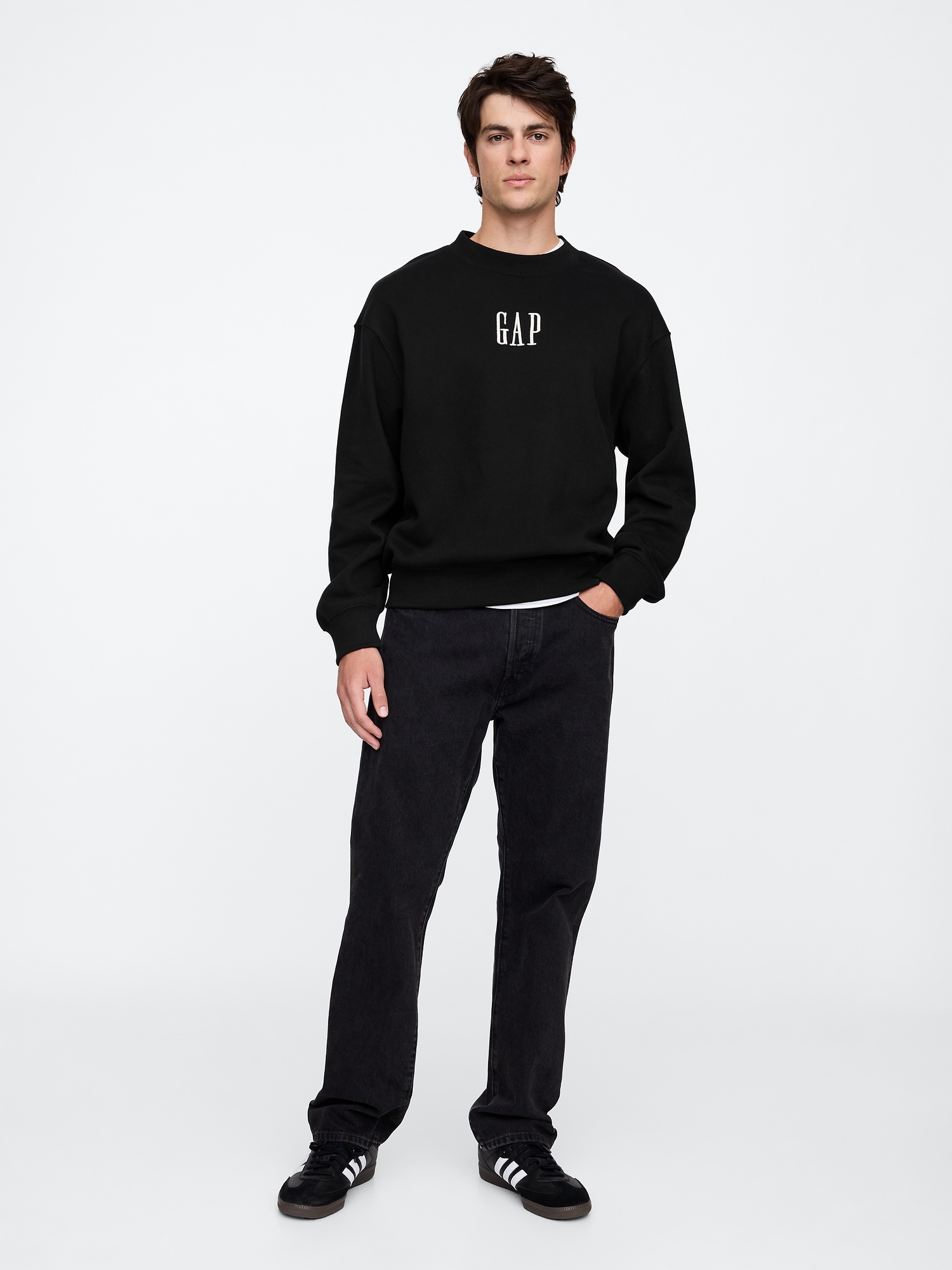 GAP Oversize sweatshirt with logo - Men&#039;s