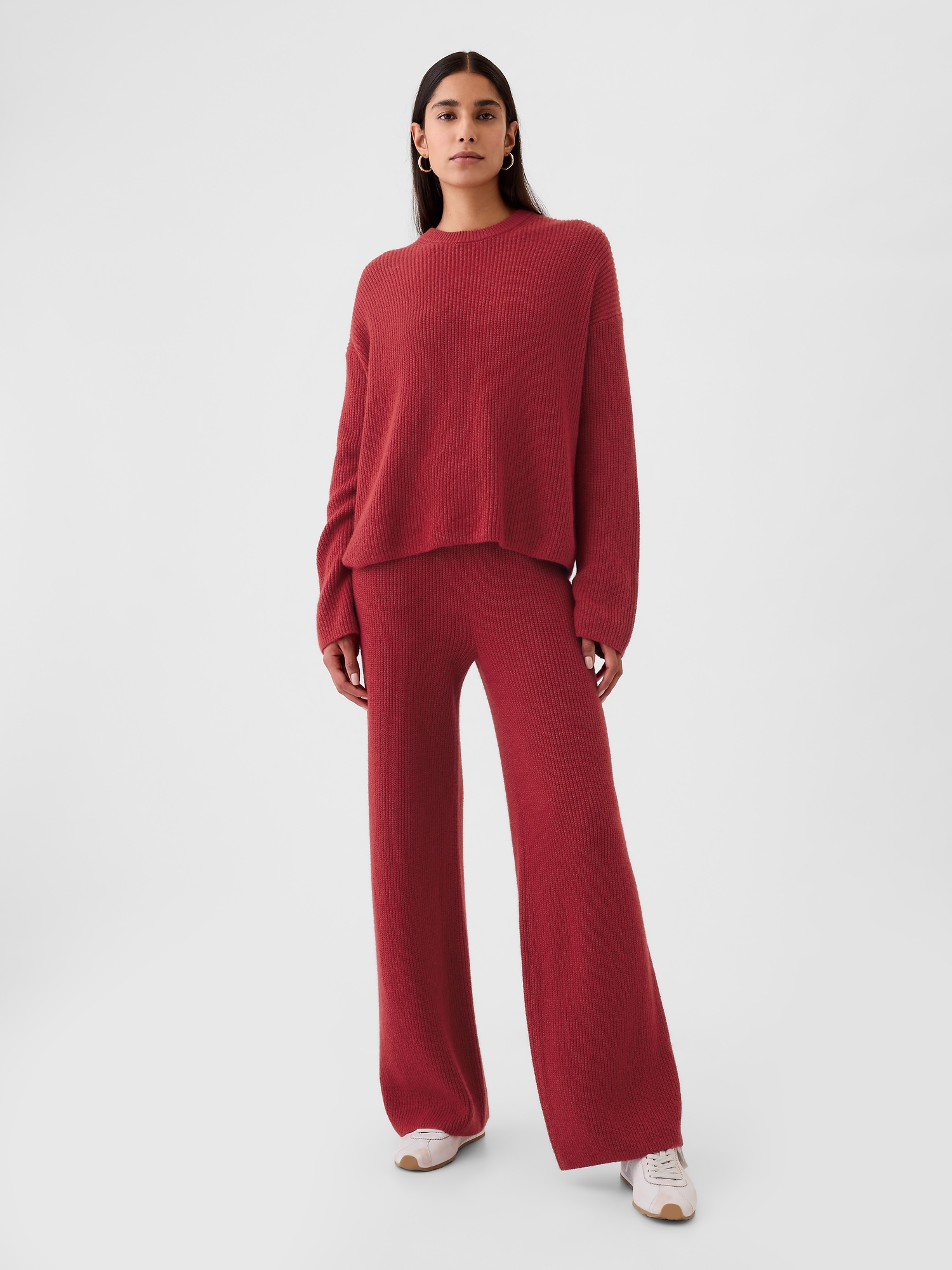 GAP Knitted trousers CashSoft - Womens