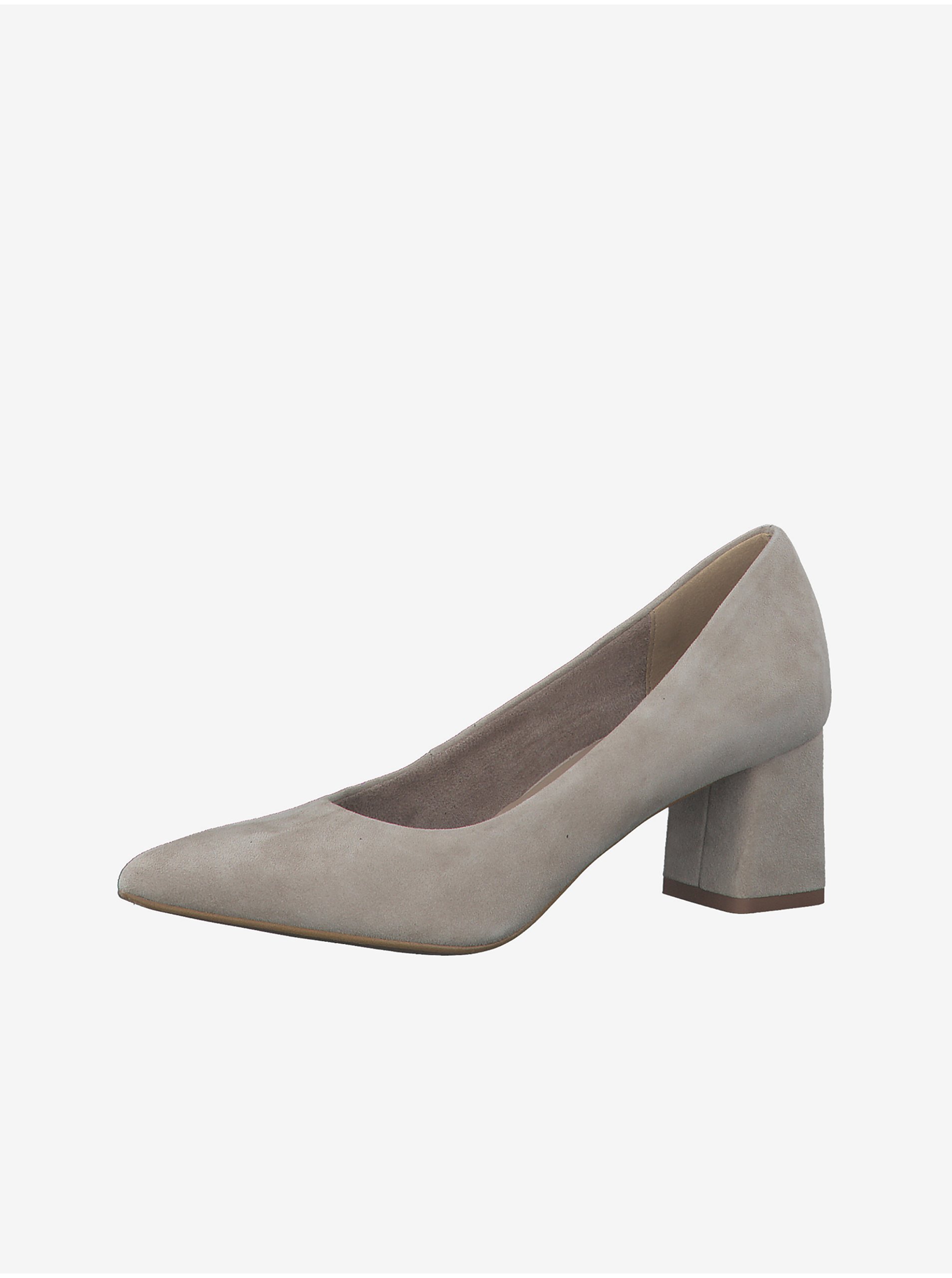 Pantofi cu toc pentru femei Tamaris - bej