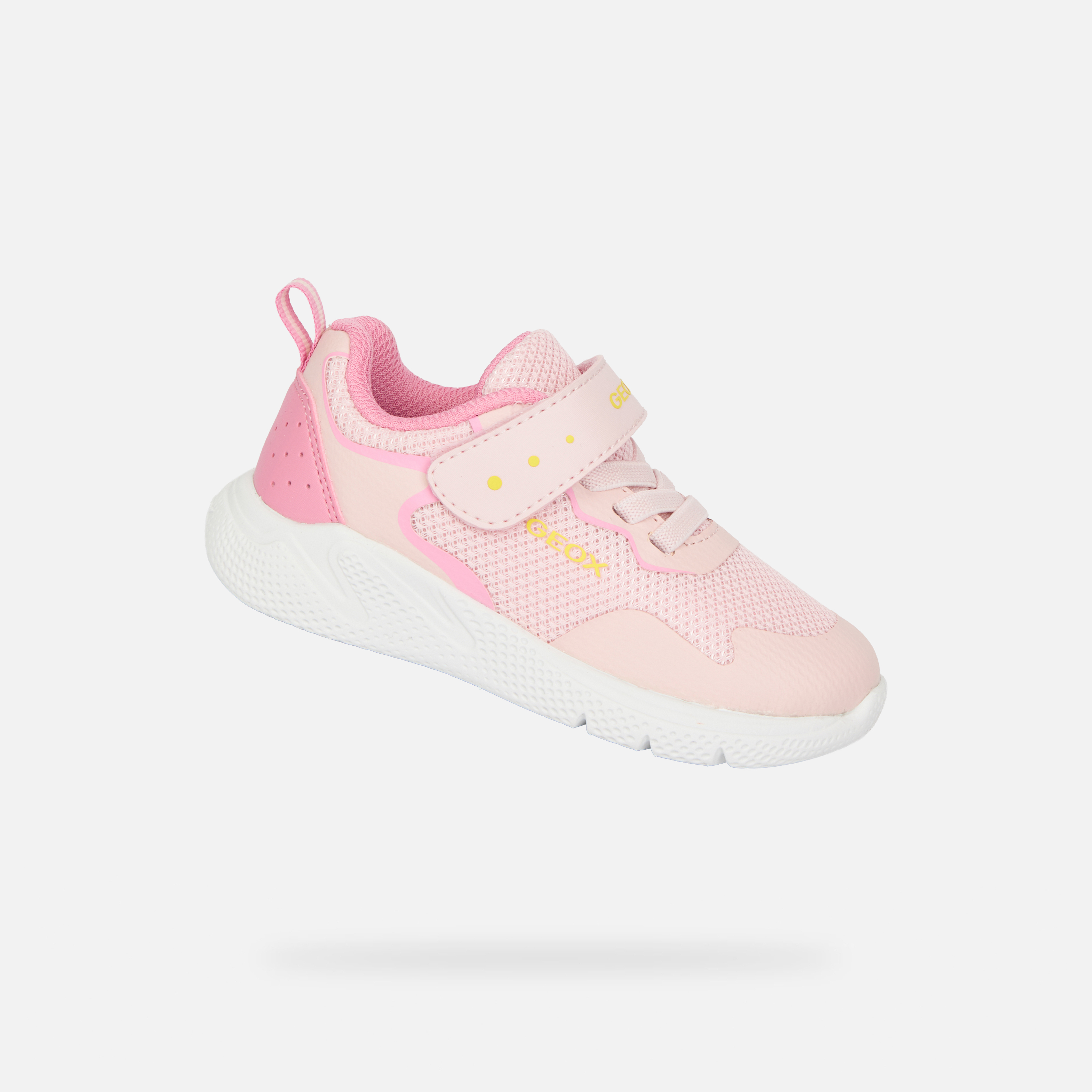 Светлорозови маратонки за момичета Geox Sprintye