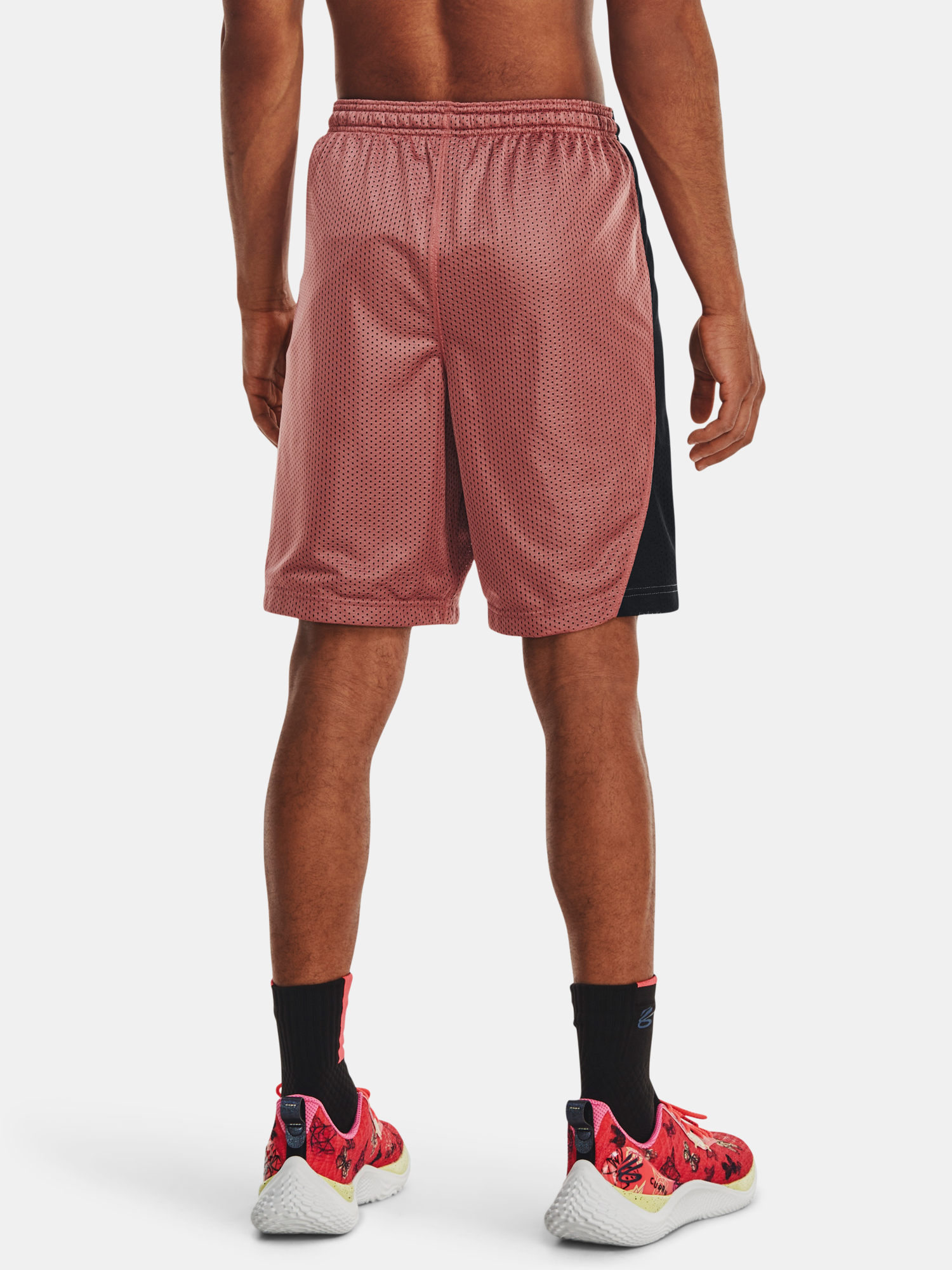 Pantaloni si pantaloni scurti pentru barbati Under Armour - rosu