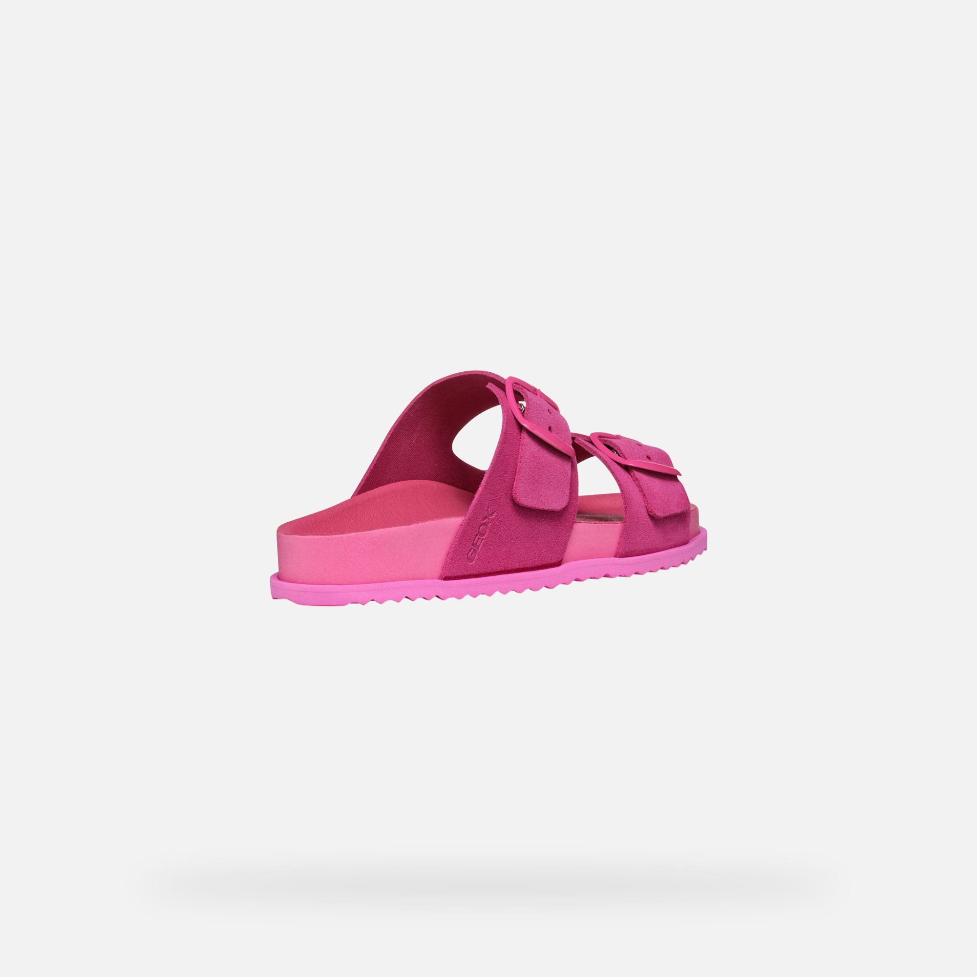 Pink women's slippers Geox Sandybett - Women's