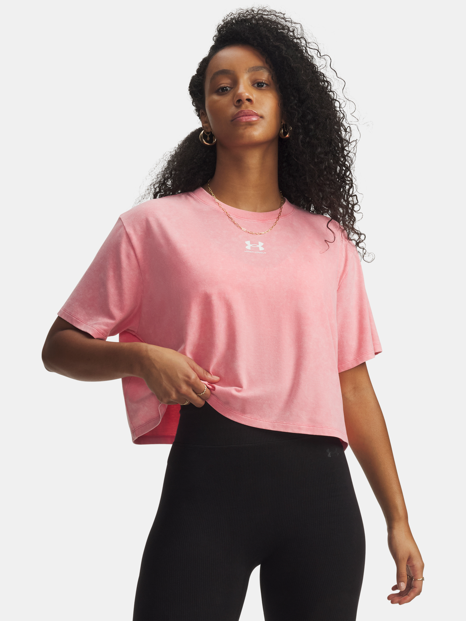 Тениска Under Armour UA Rival Boxy Tee