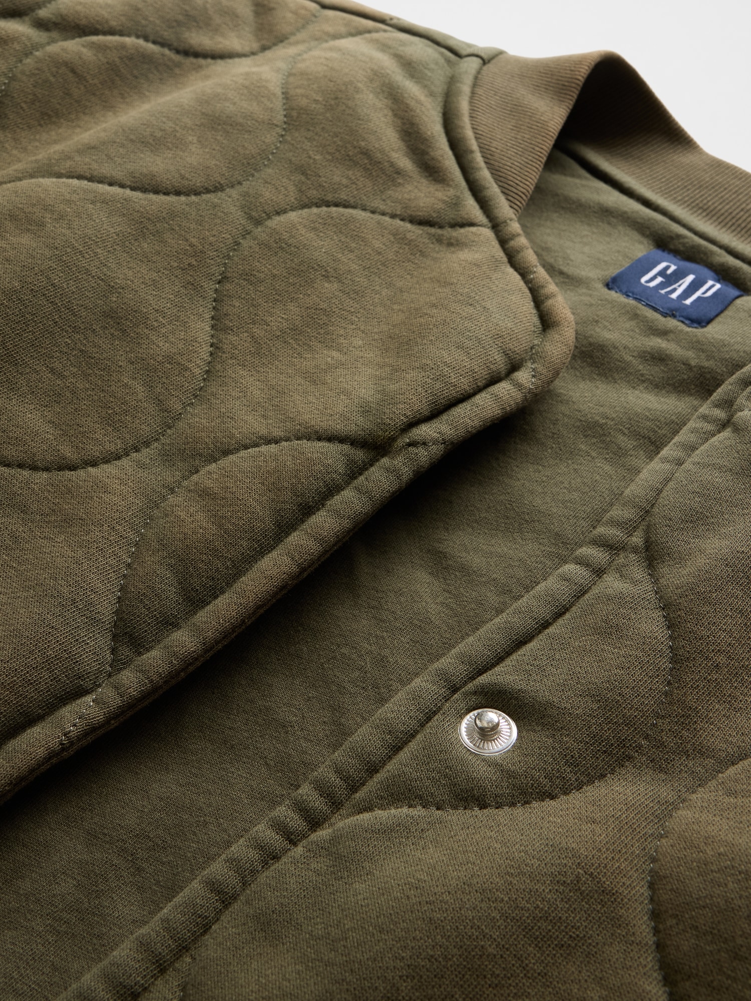 GAP Oversize Quilted Lightweight Jacket VintageSoft - Ladies