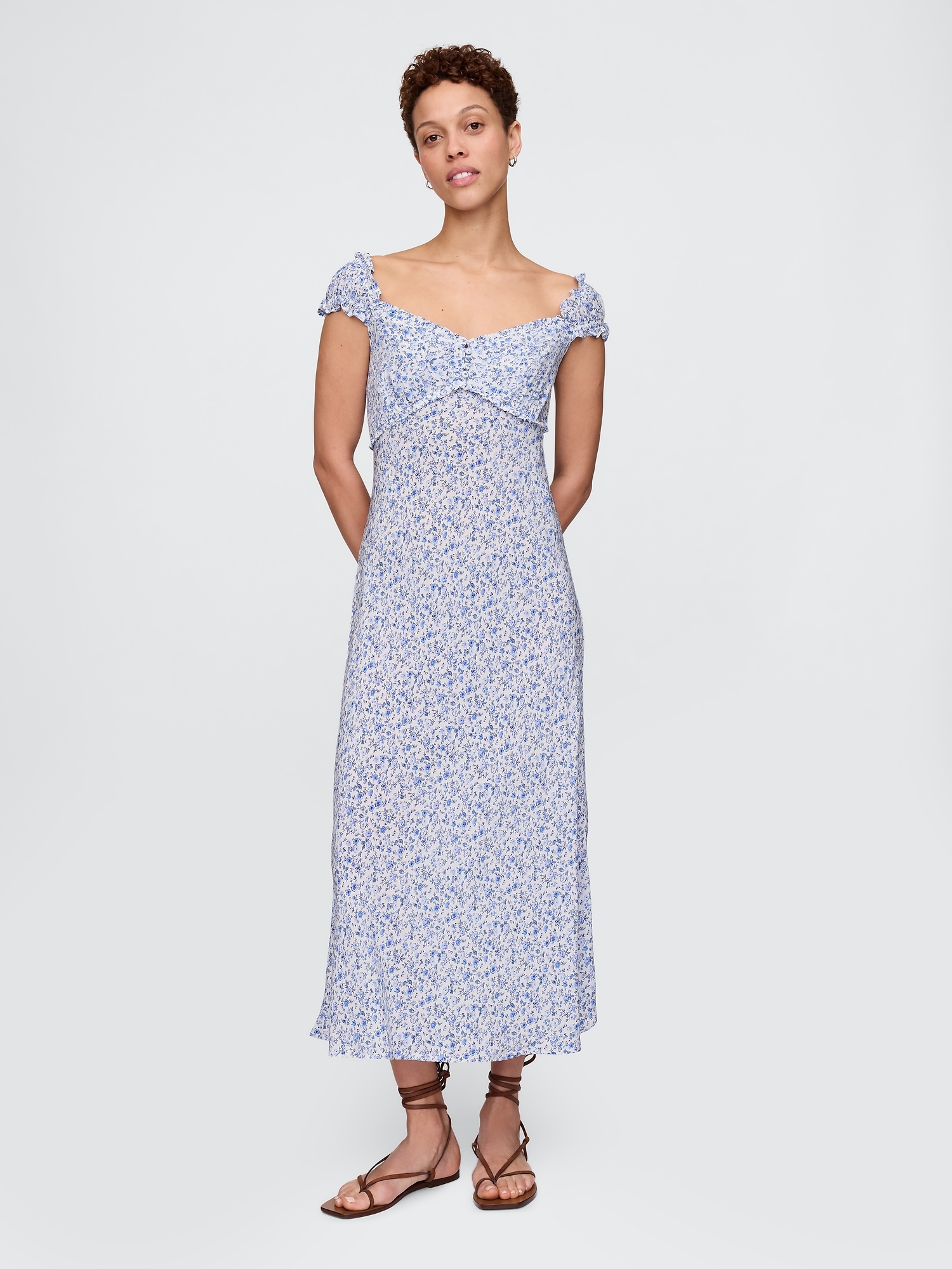GAP Floral maxi dress - Womens