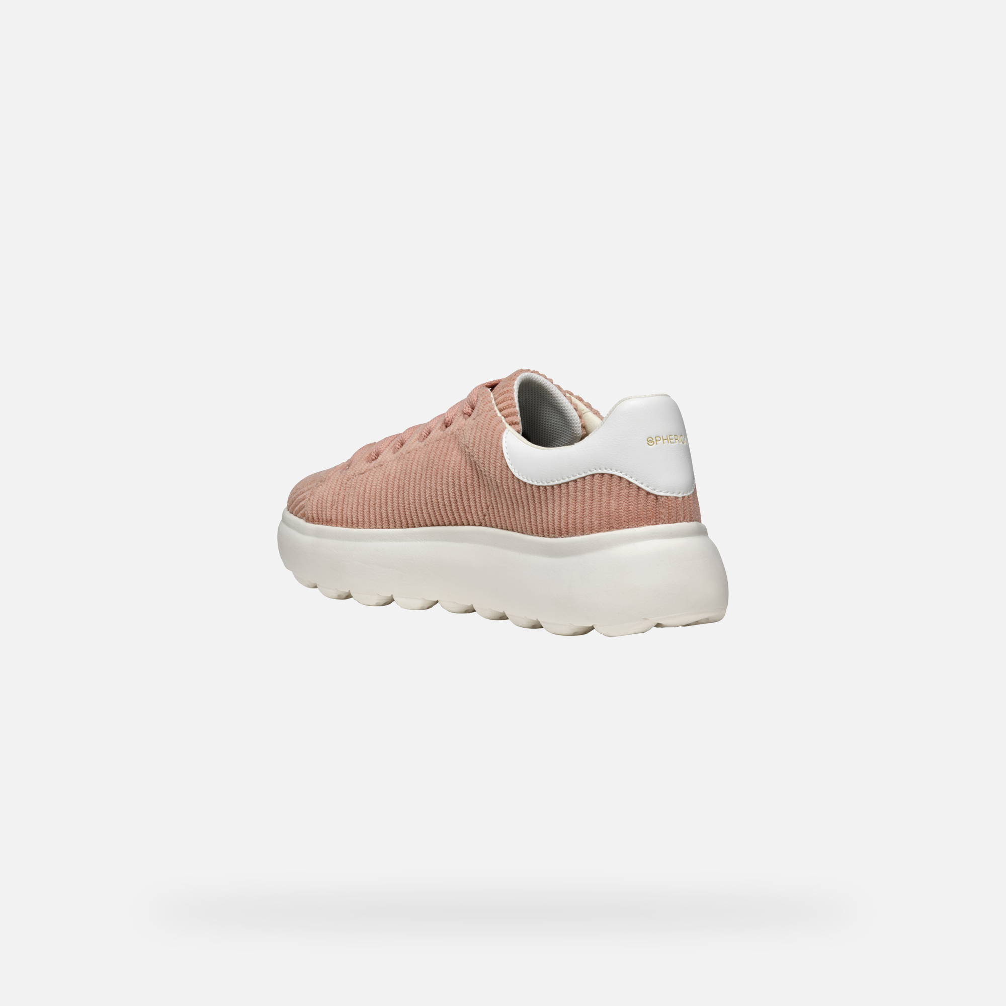 Pink women's sneakers Geox Spherica Ec4.1 - Women's