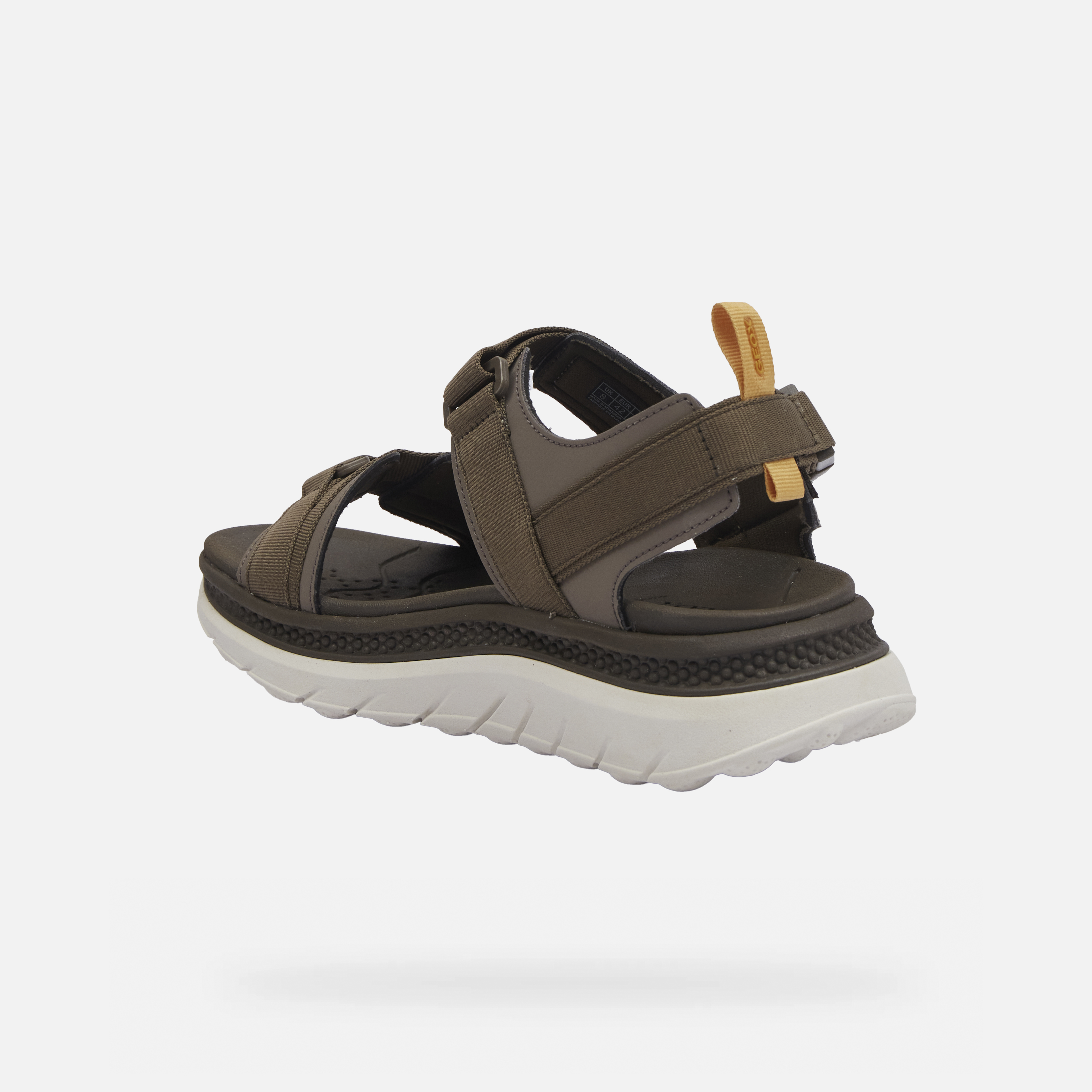 Grey men&#039;s sandals Geox Spherica Actif X S - Men&#039;s