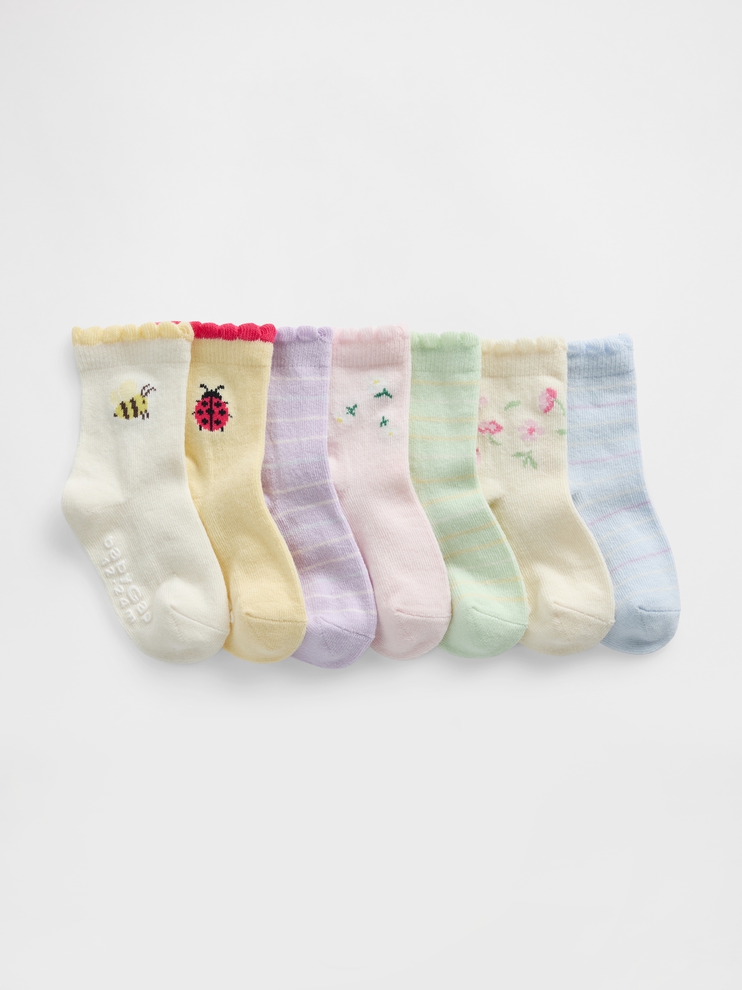 GAP Baby Socks, 7 Pairs - Girls