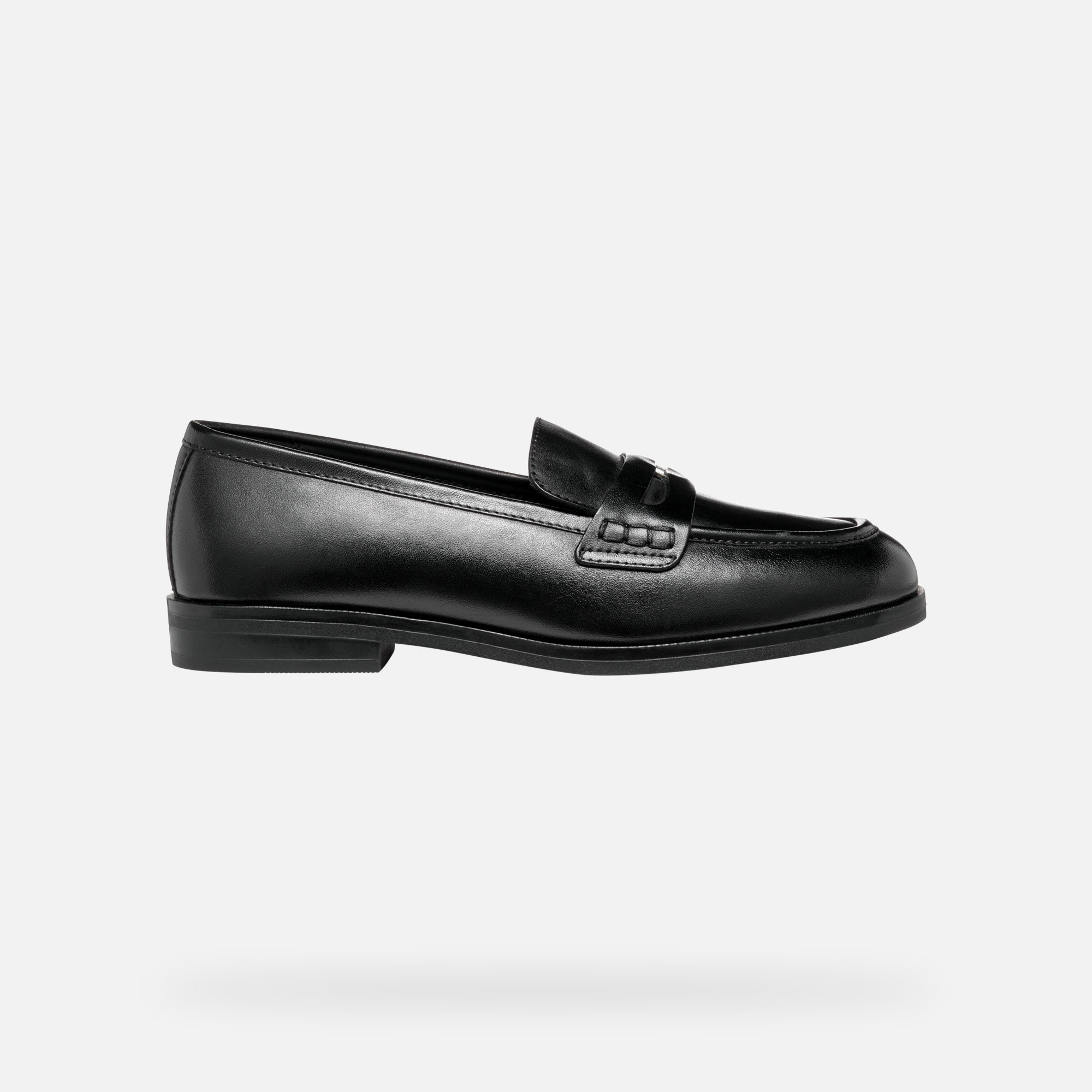 Black women&#039;s moccasins Geox Cloridie - Women&#039;s