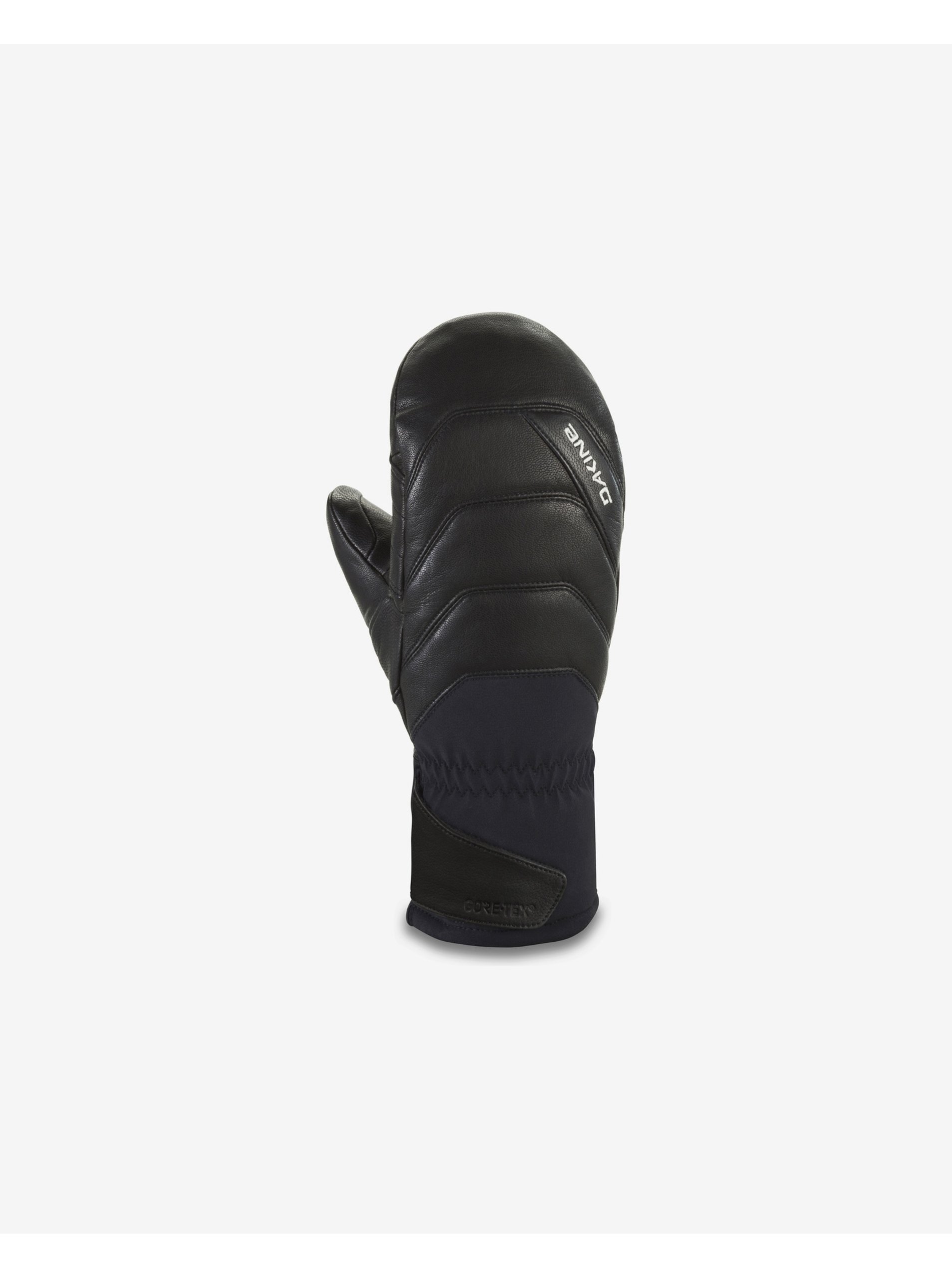 Dakine Galaxy Black Leather Gloves Mittens - Women