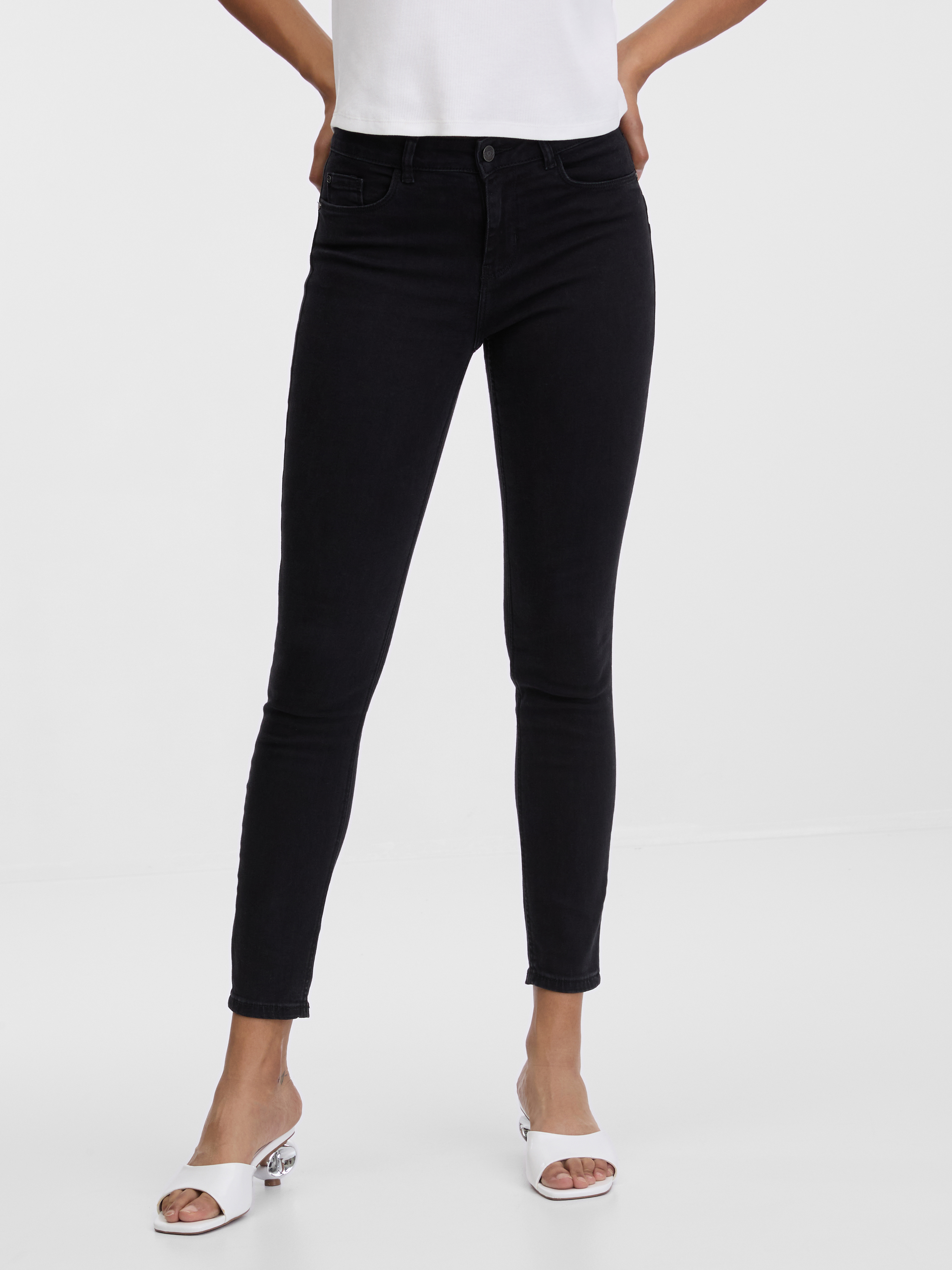 Black women's skinny fit jeans ORSAY - Women's
