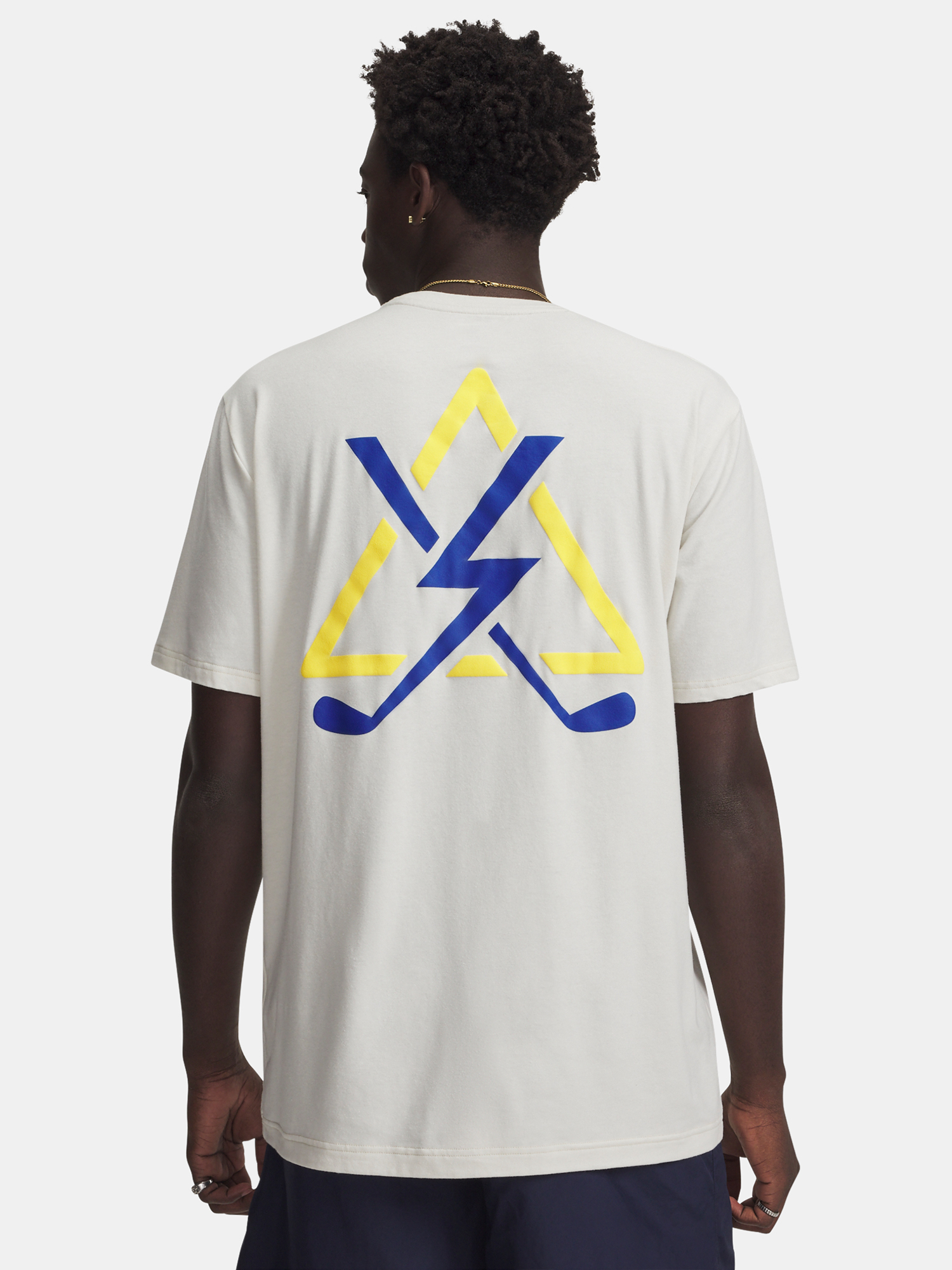 Men's Under Armour UA Golf Warning SS-BRN T-Shirt - Men's