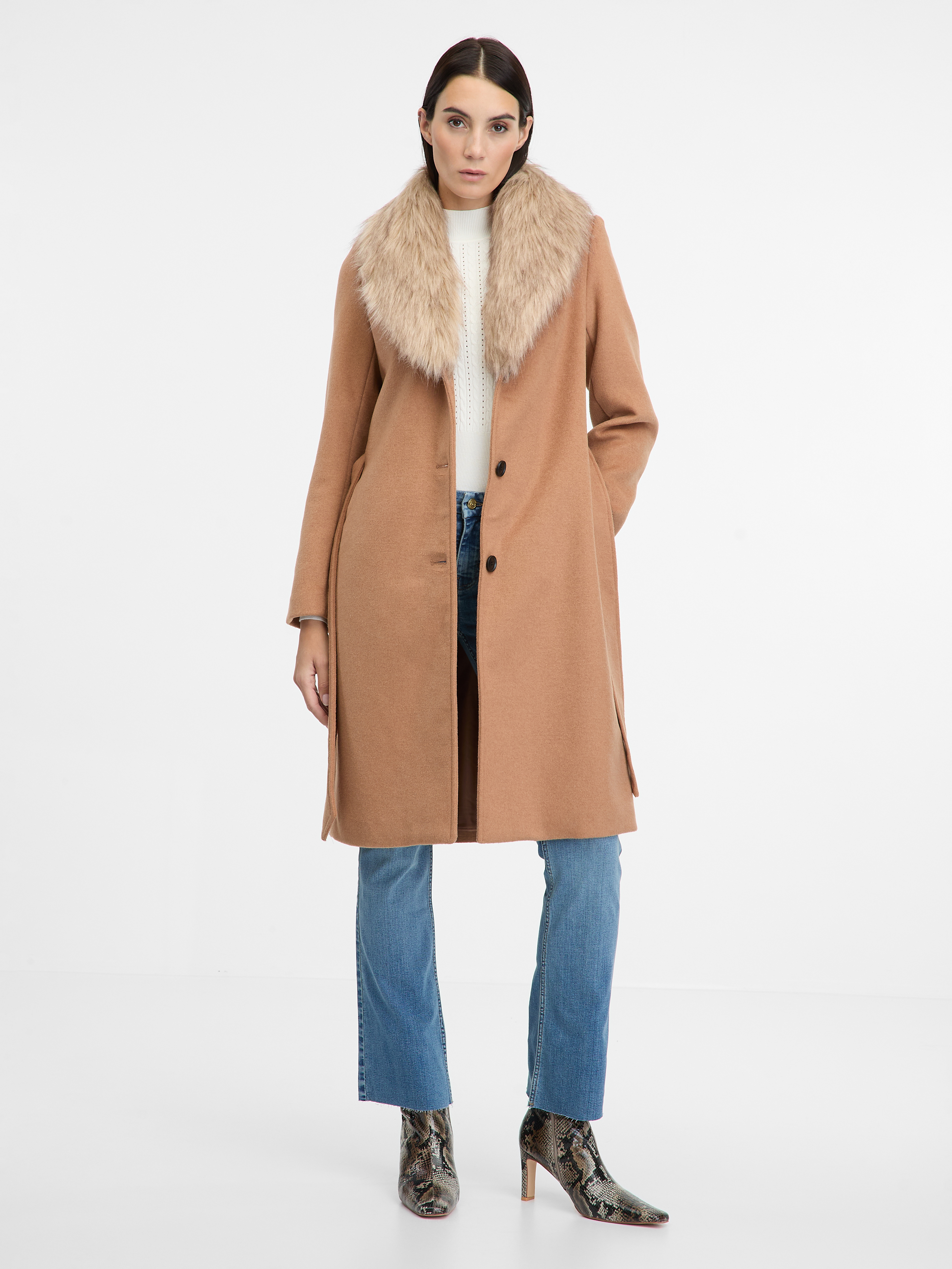 Light brown women's coat ORSAY - Women's