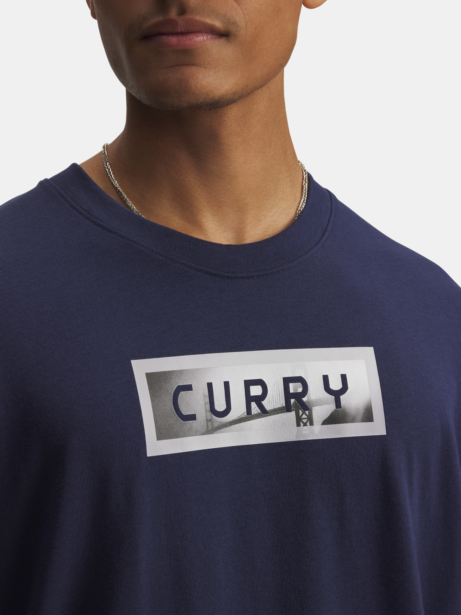 Men's Under Armour Curry Trend Tee 1-BLU T-Shirt - Men's