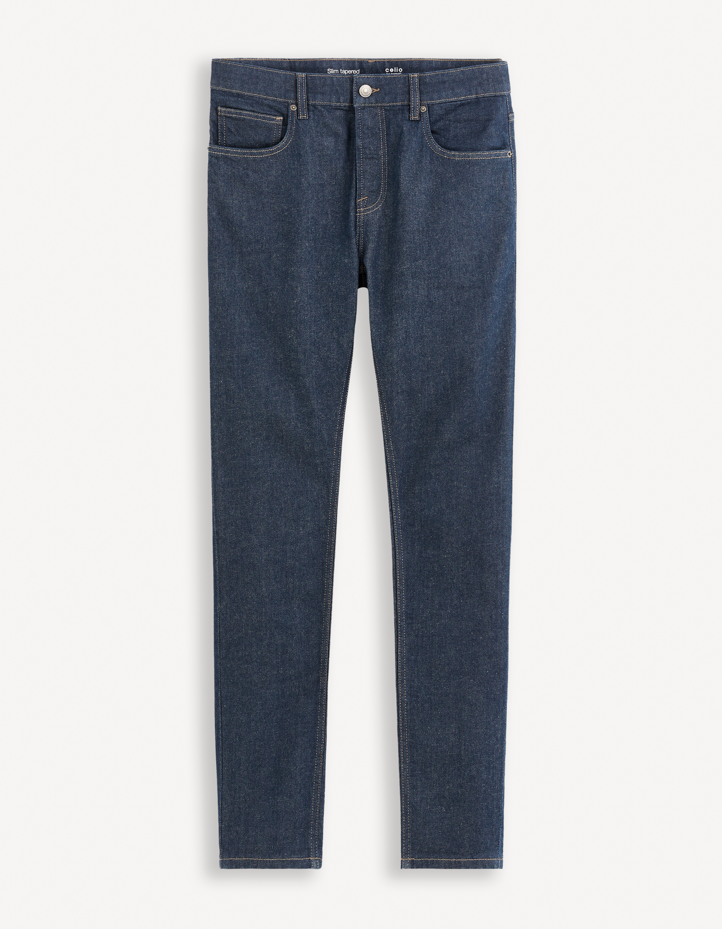 Slim fit pentru barbati Celio - albastru inchis